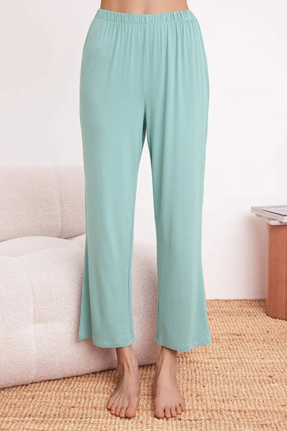 Collar Button-Through Long Sleeve Relaxed Fit Pyjama Set