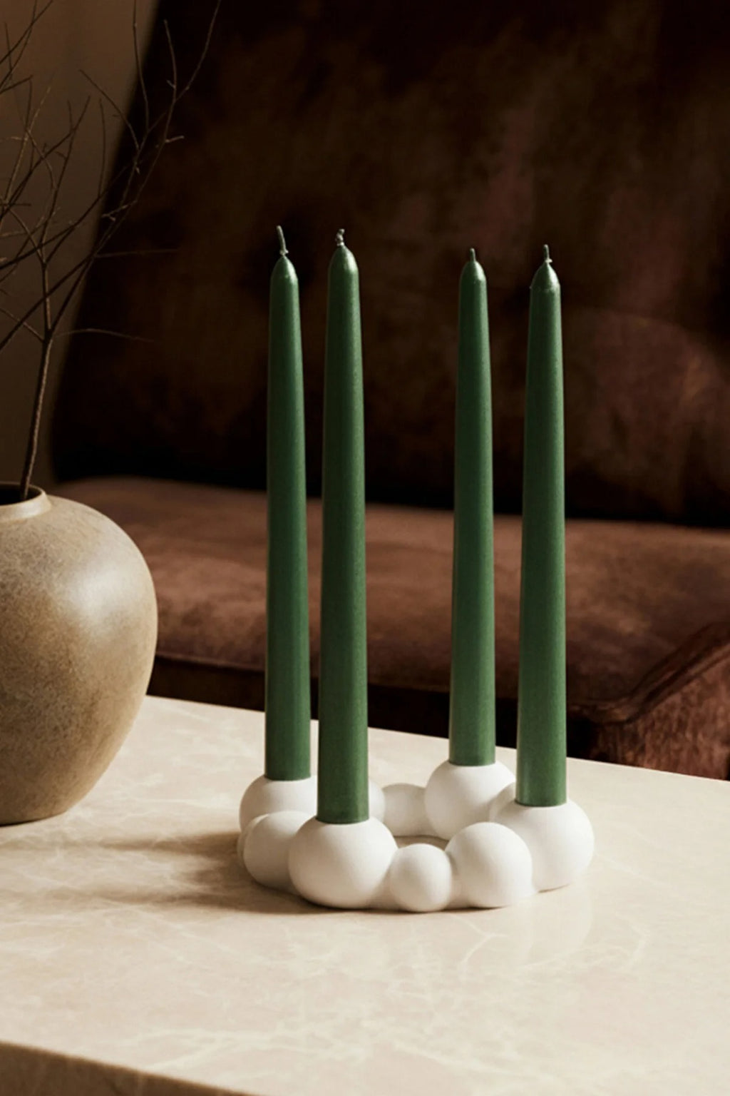 Ceramic Bubble Candle Holder