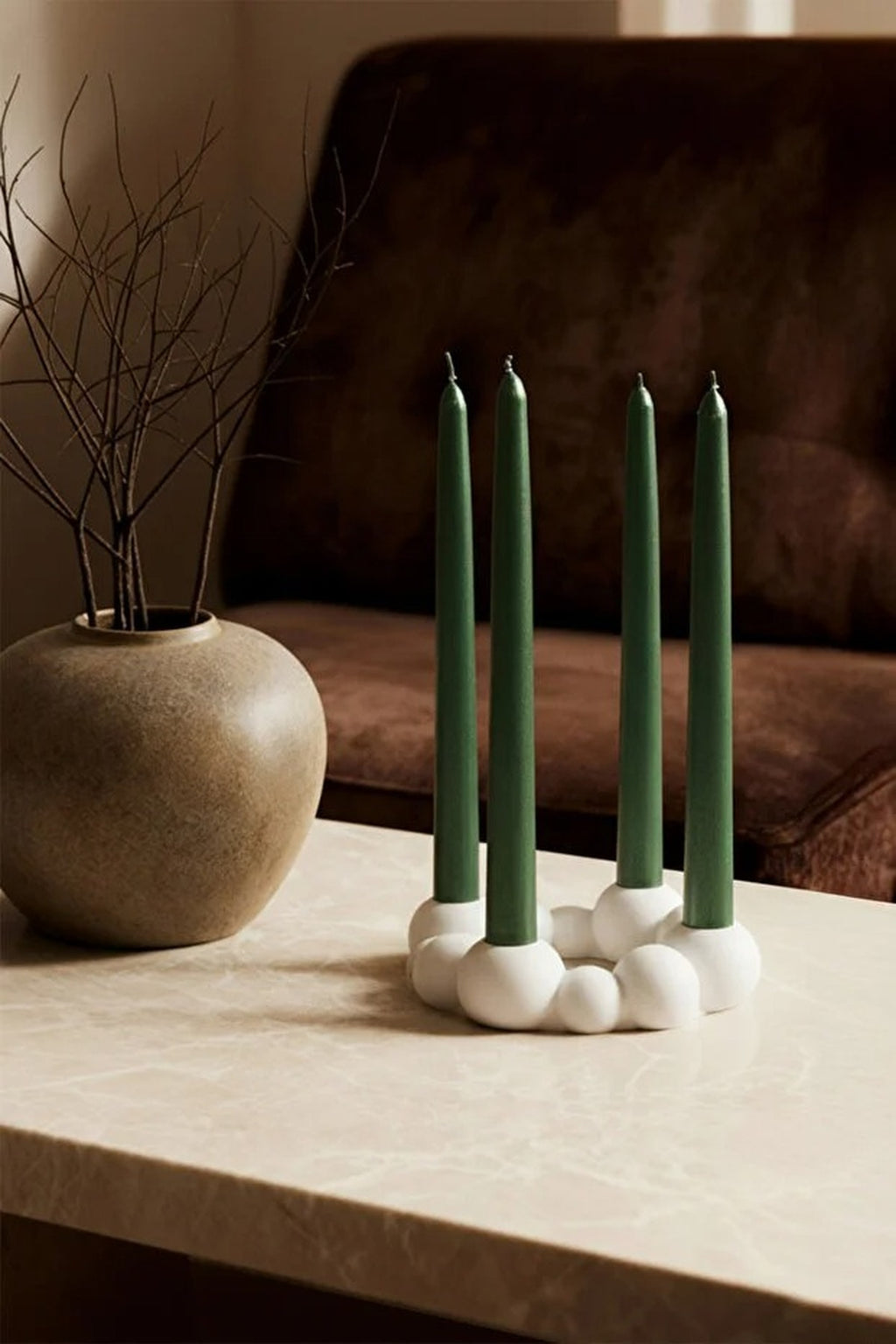 Ceramic Bubble Candle Holder