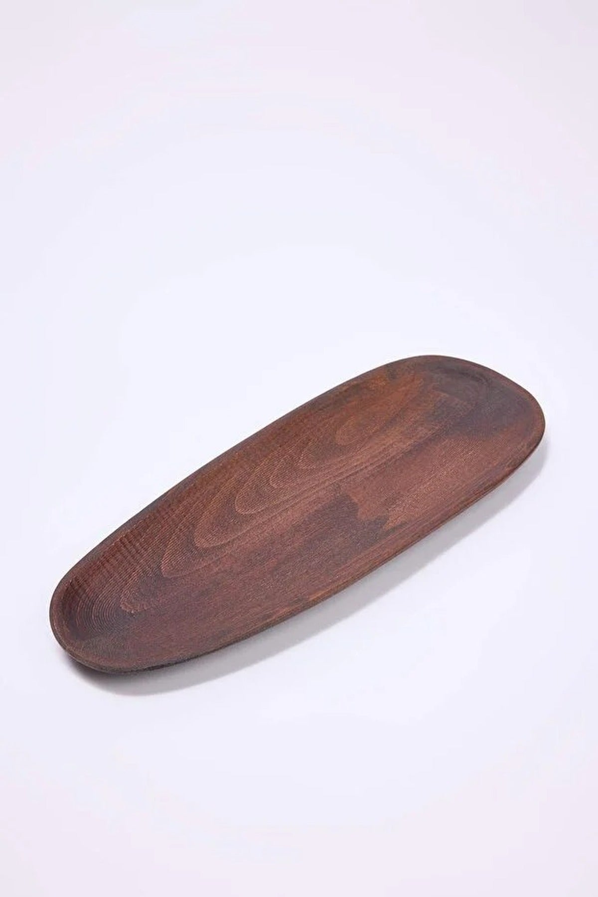 Asymmetrical Wooden Serving Plate 12mm x 30cm