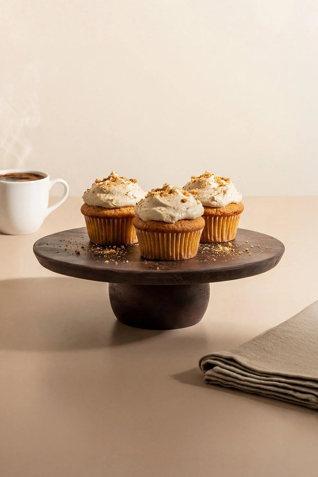  Wooden Stand Serving Tray 29cm x 8.4cm