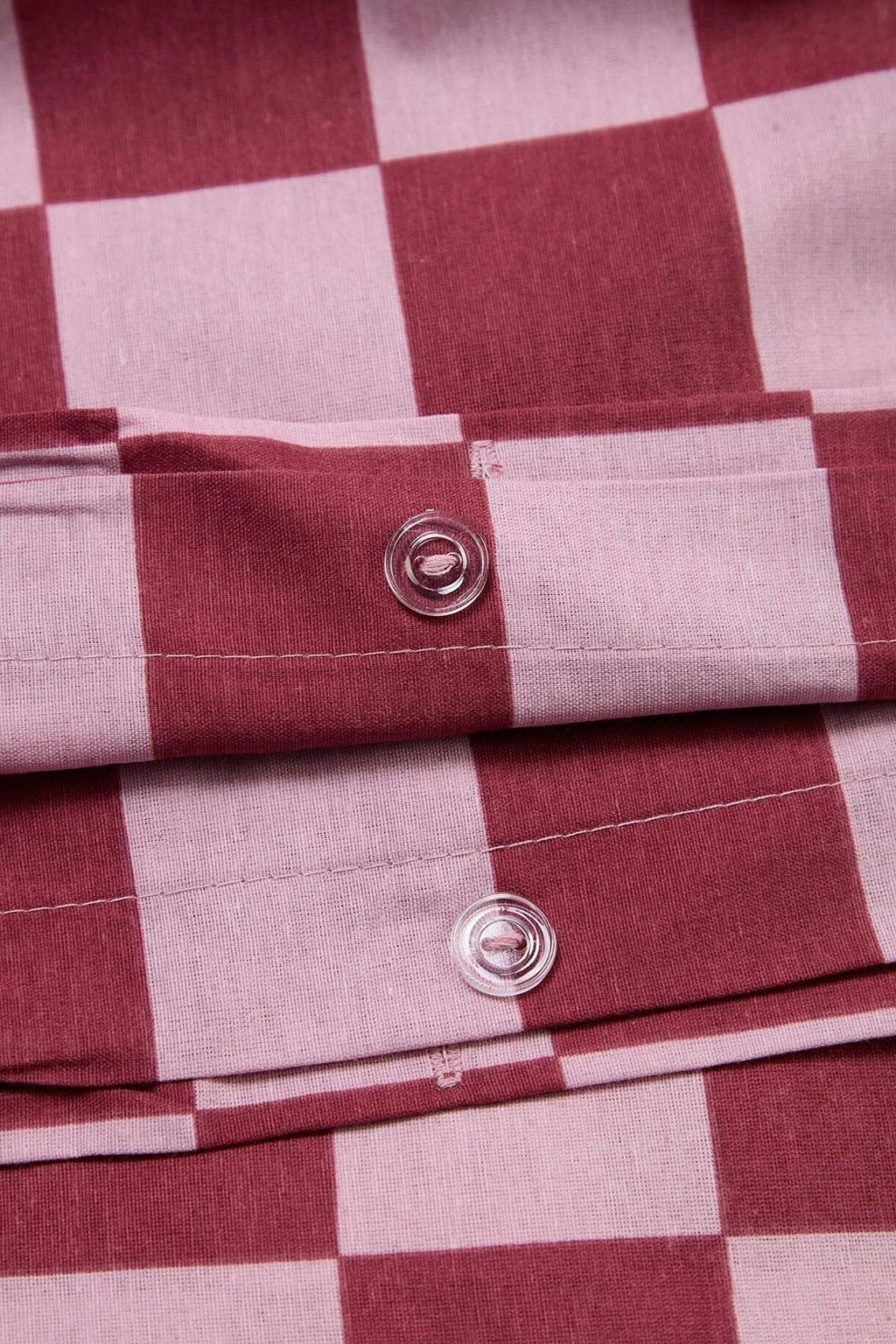 Double Easy Iron Striped Fitted Sheet Duvet Cover Set 200x220cm
