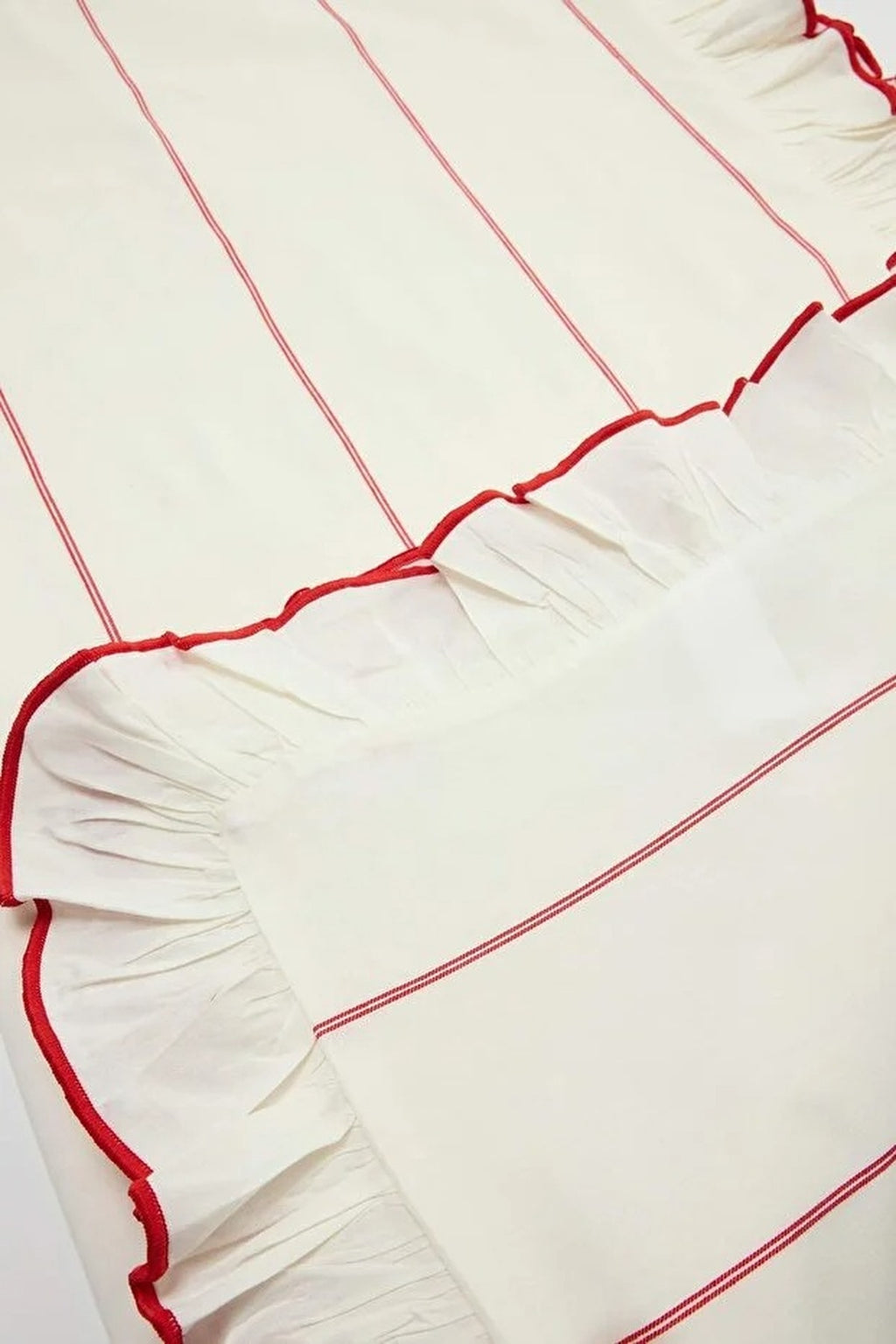 Double Frill Bow Print Duvet Cover Set 200x220cm