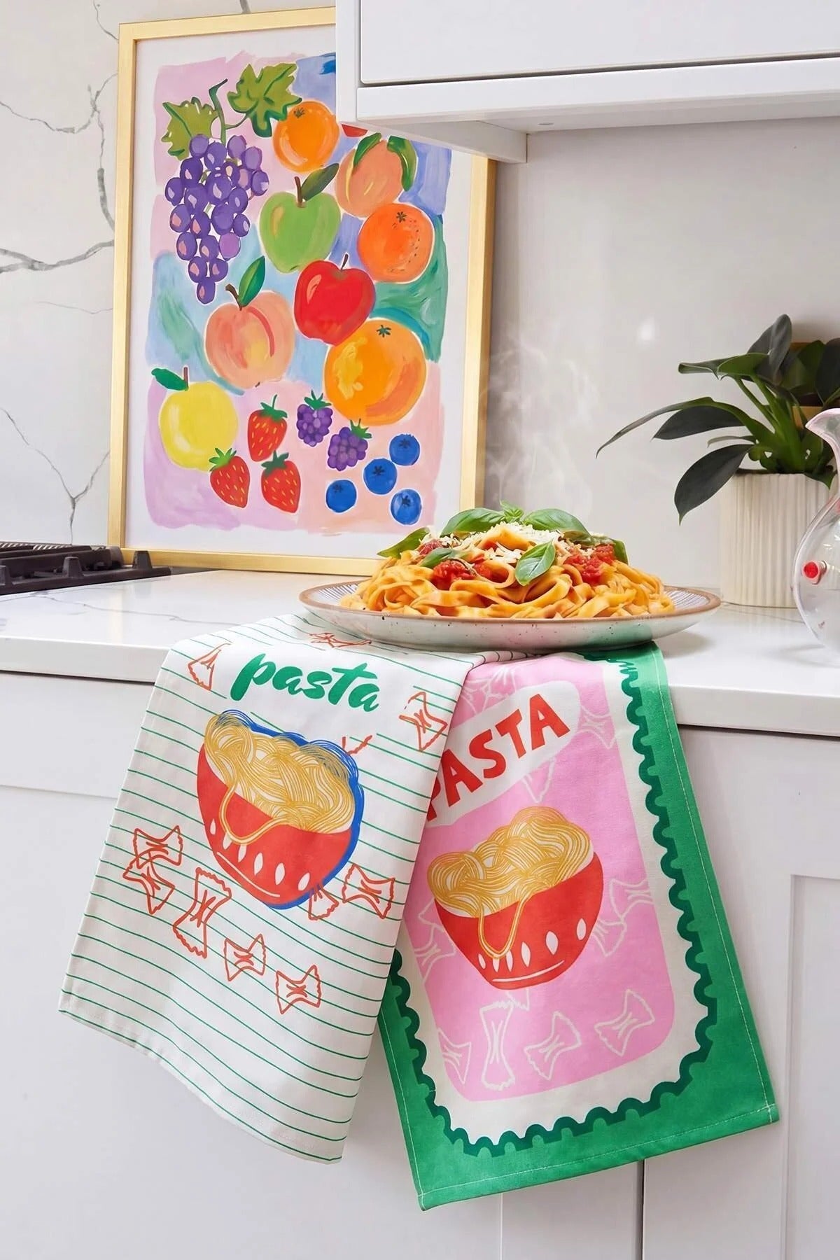 2 Pack Kitchen Towel Set 35x55cm