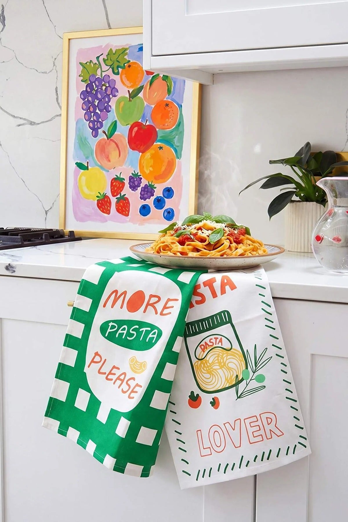 2 Pack Kitchen Towel Set 35x55cm