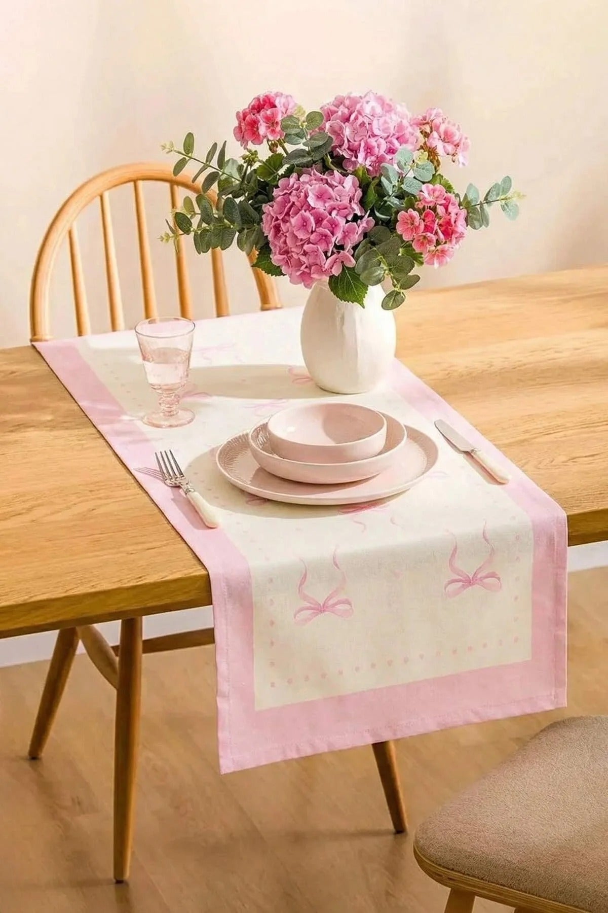 Bow Pattern Runner 45x140cm