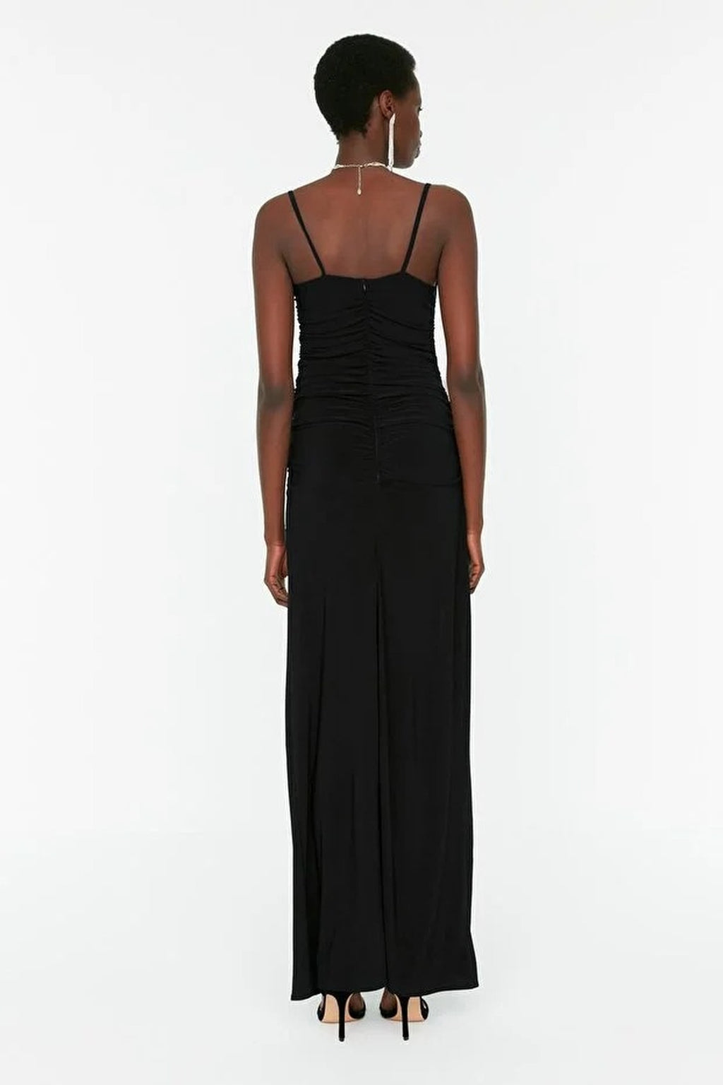 Knitted Long Elegant Evening Dress