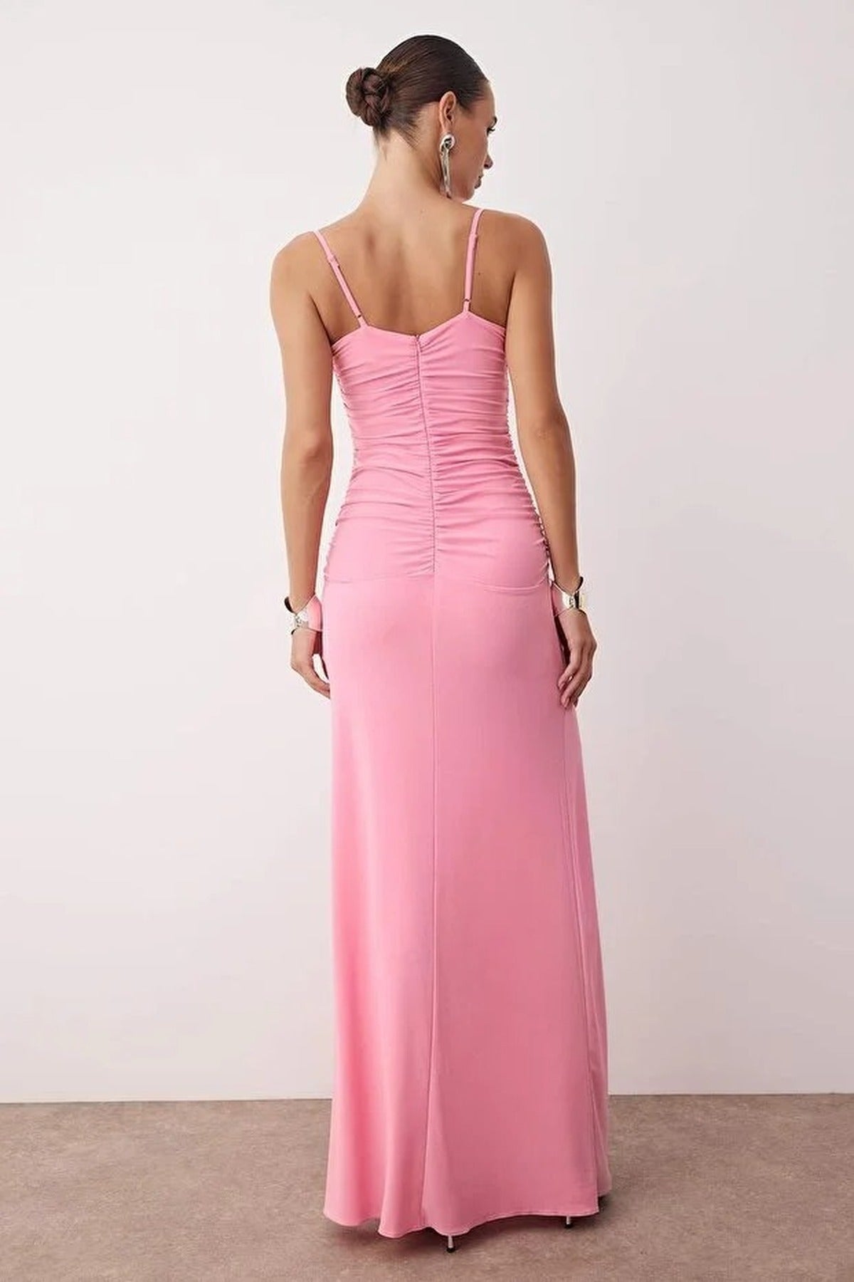 Knitted Long Elegant Evening Dress