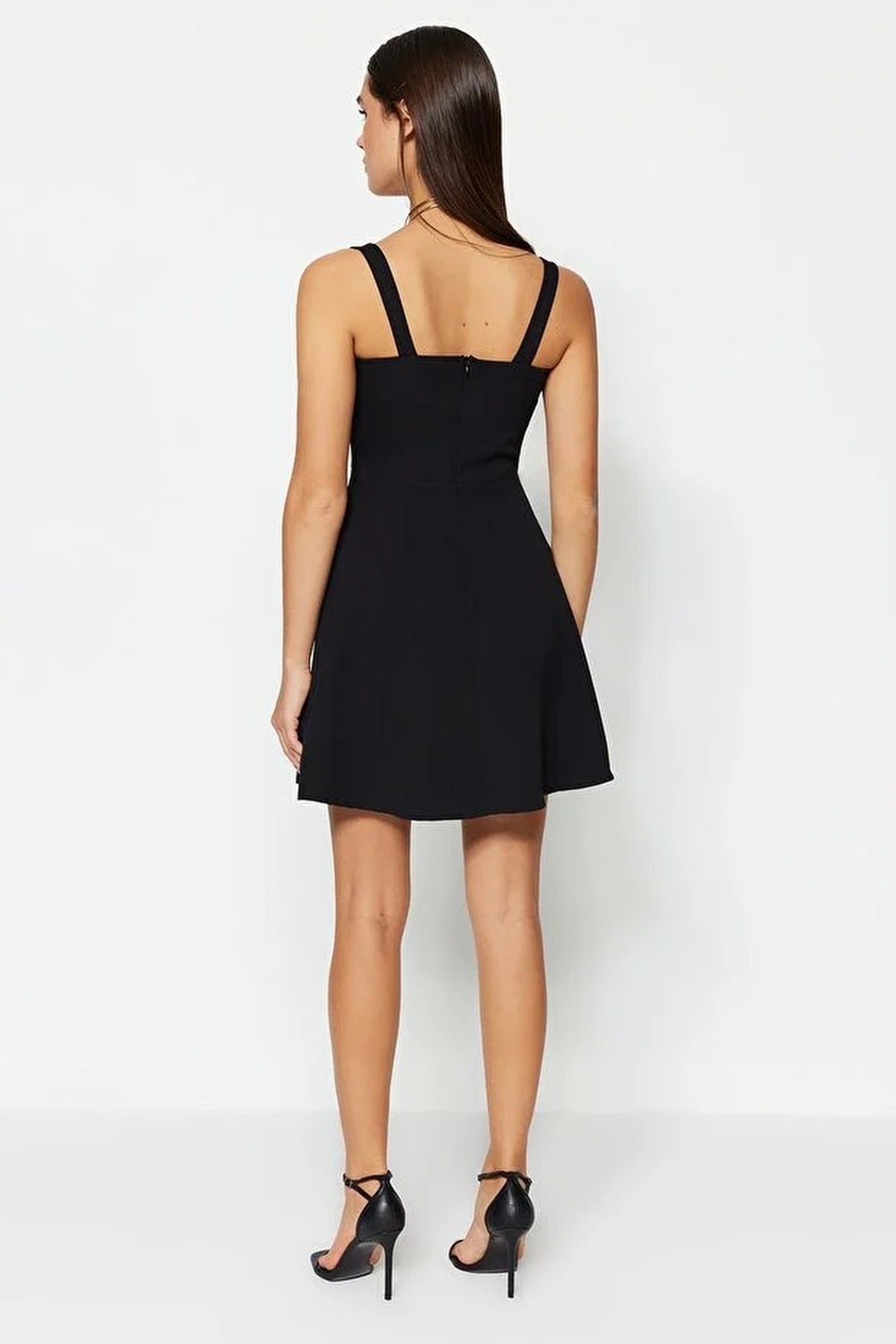 A-Line Sleeveless Mini Prom Dress