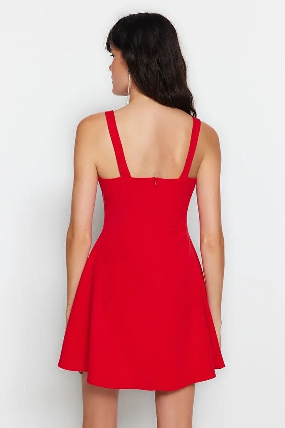 A-Line Sleeveless Mini Prom Dress
