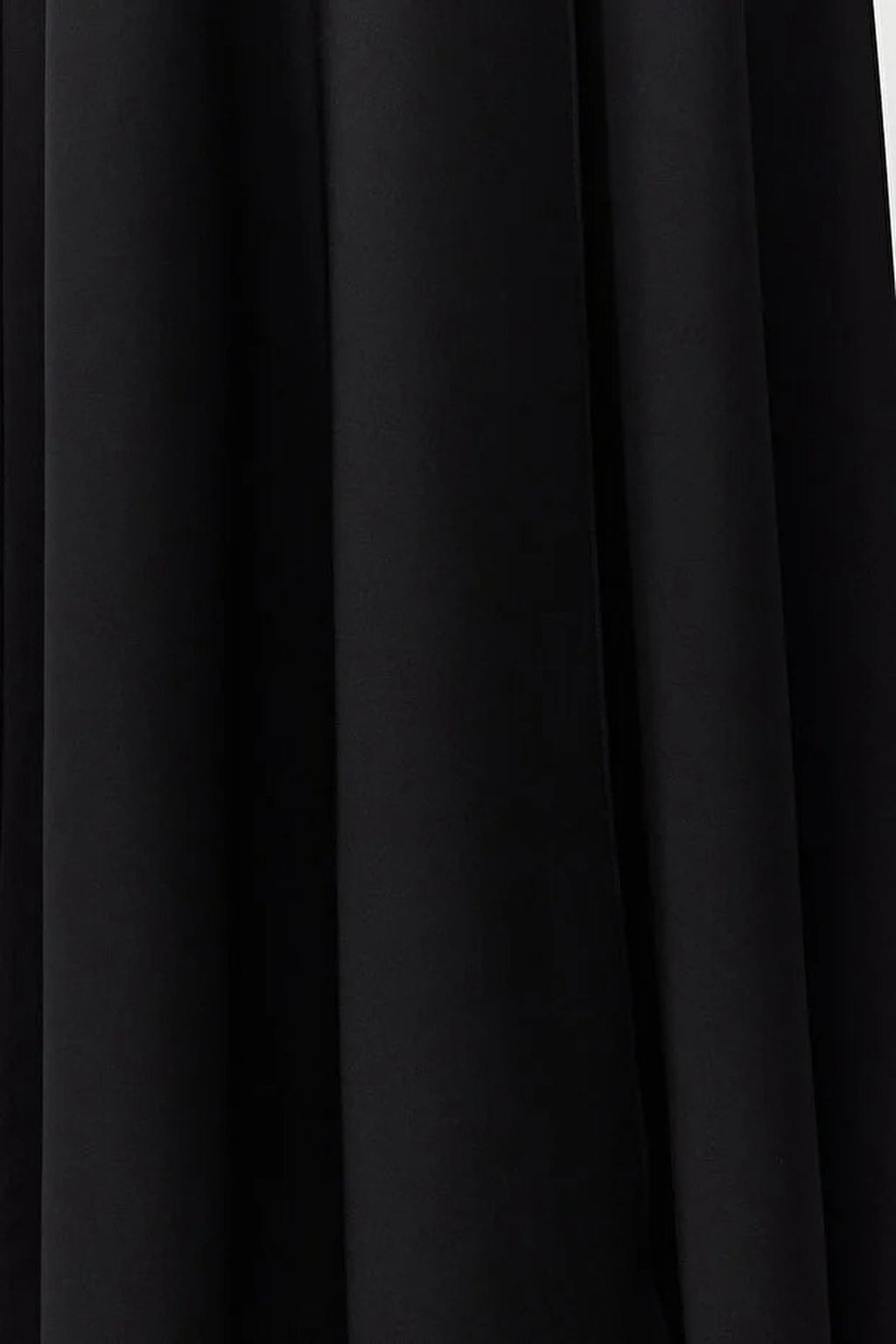 Woven Long Dress with Slit Detail