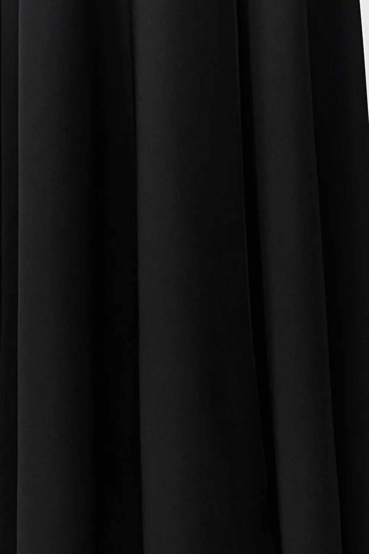 Woven Long Dress with Slit Detail