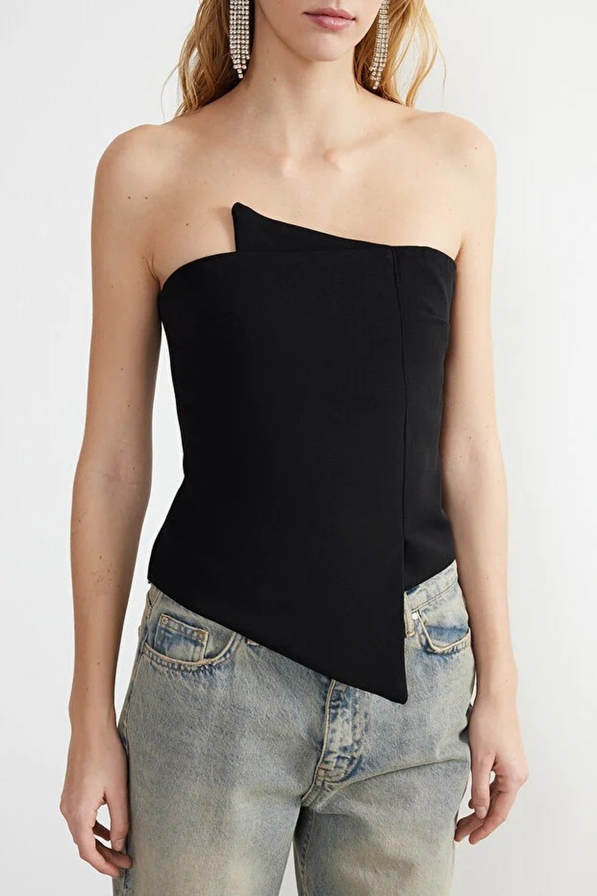 Fitted Woven Blouse