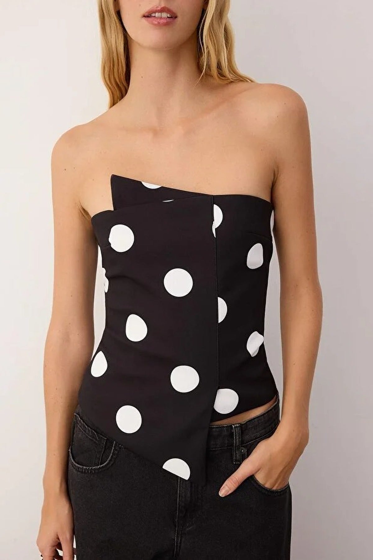 Fitted Woven Blouse