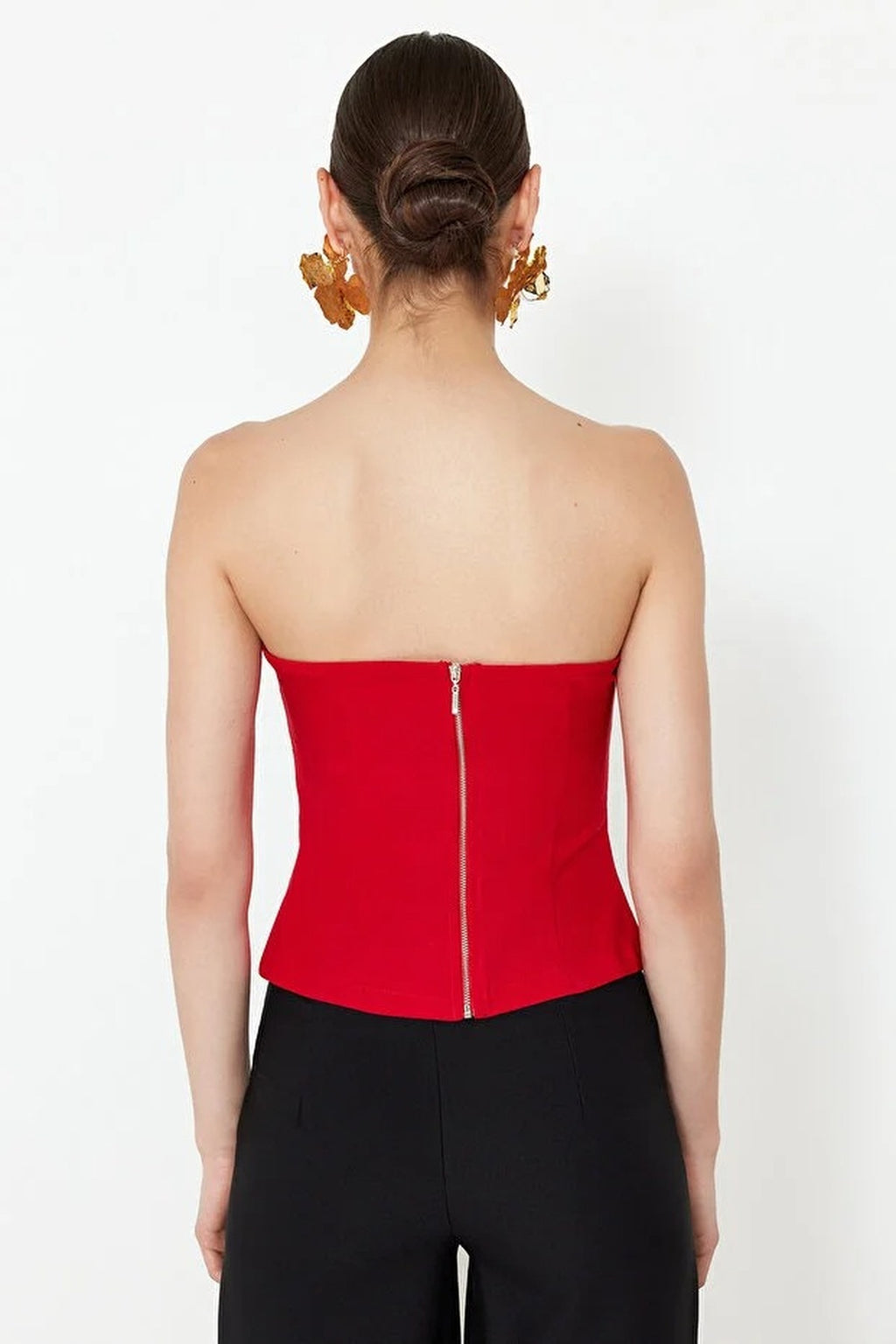 Fitted Woven Blouse