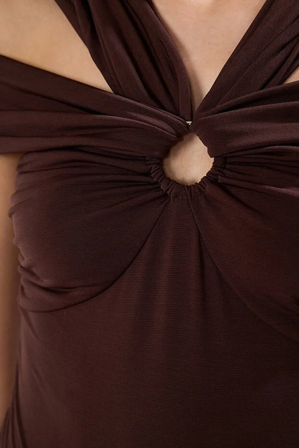 Accessory Detail Knitted Bodysuit