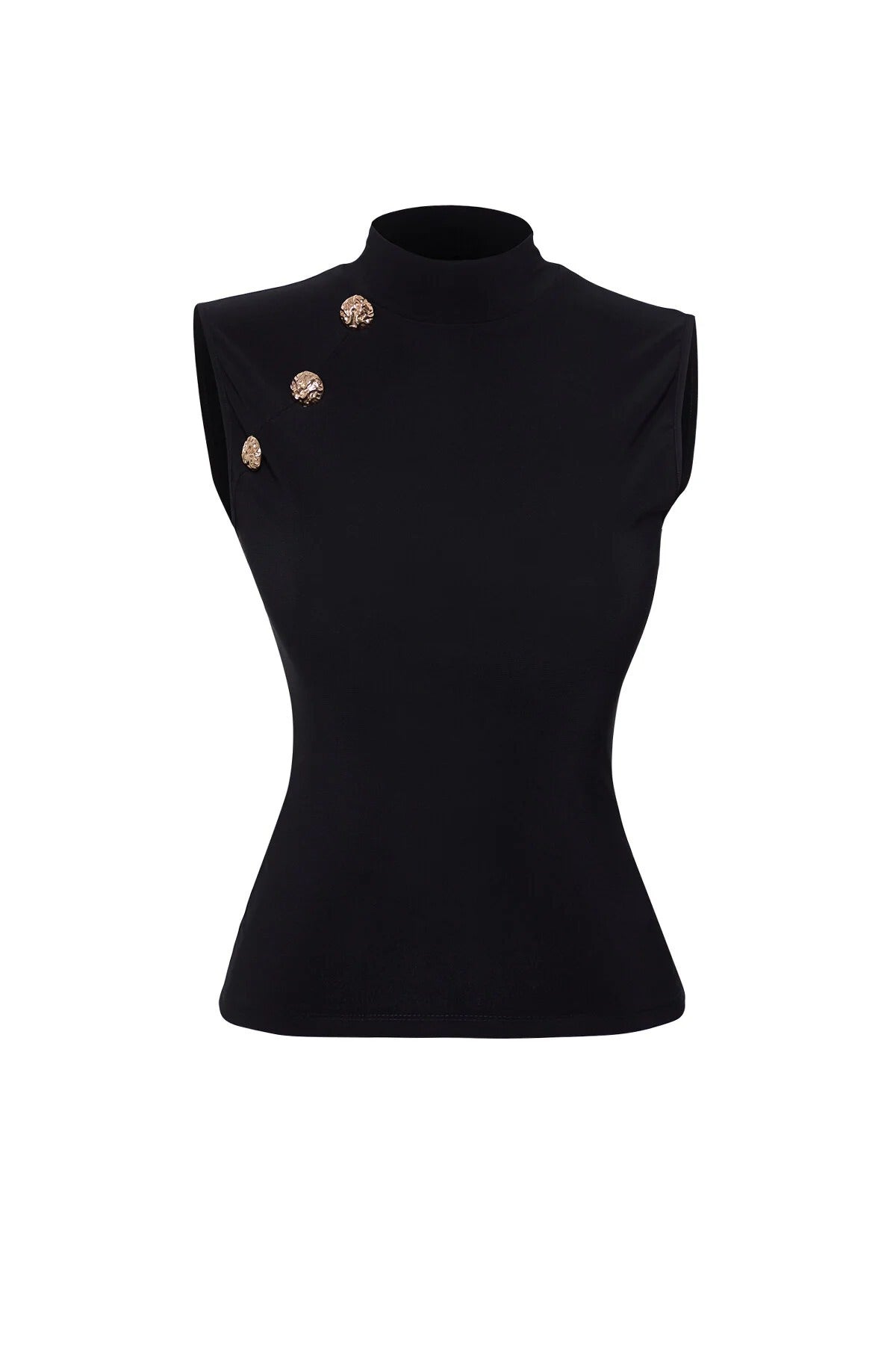 Accessory Detailed Knitted Blouse