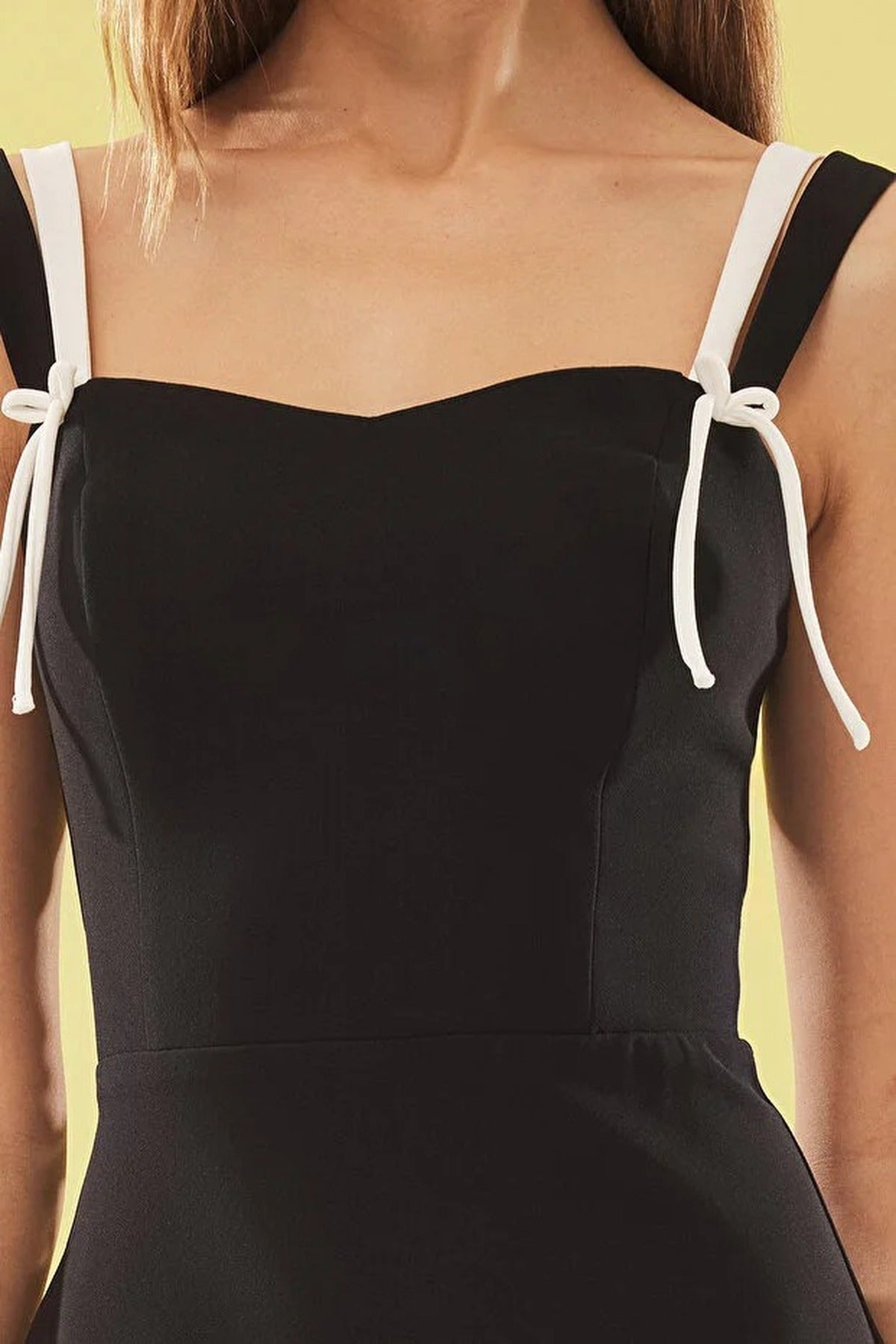 Dress with Bow Detail at Hem