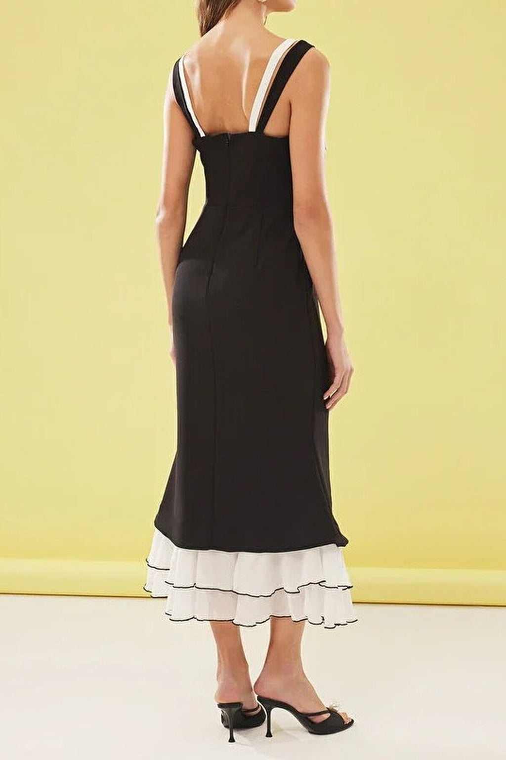 Dress with Bow Detail at Hem