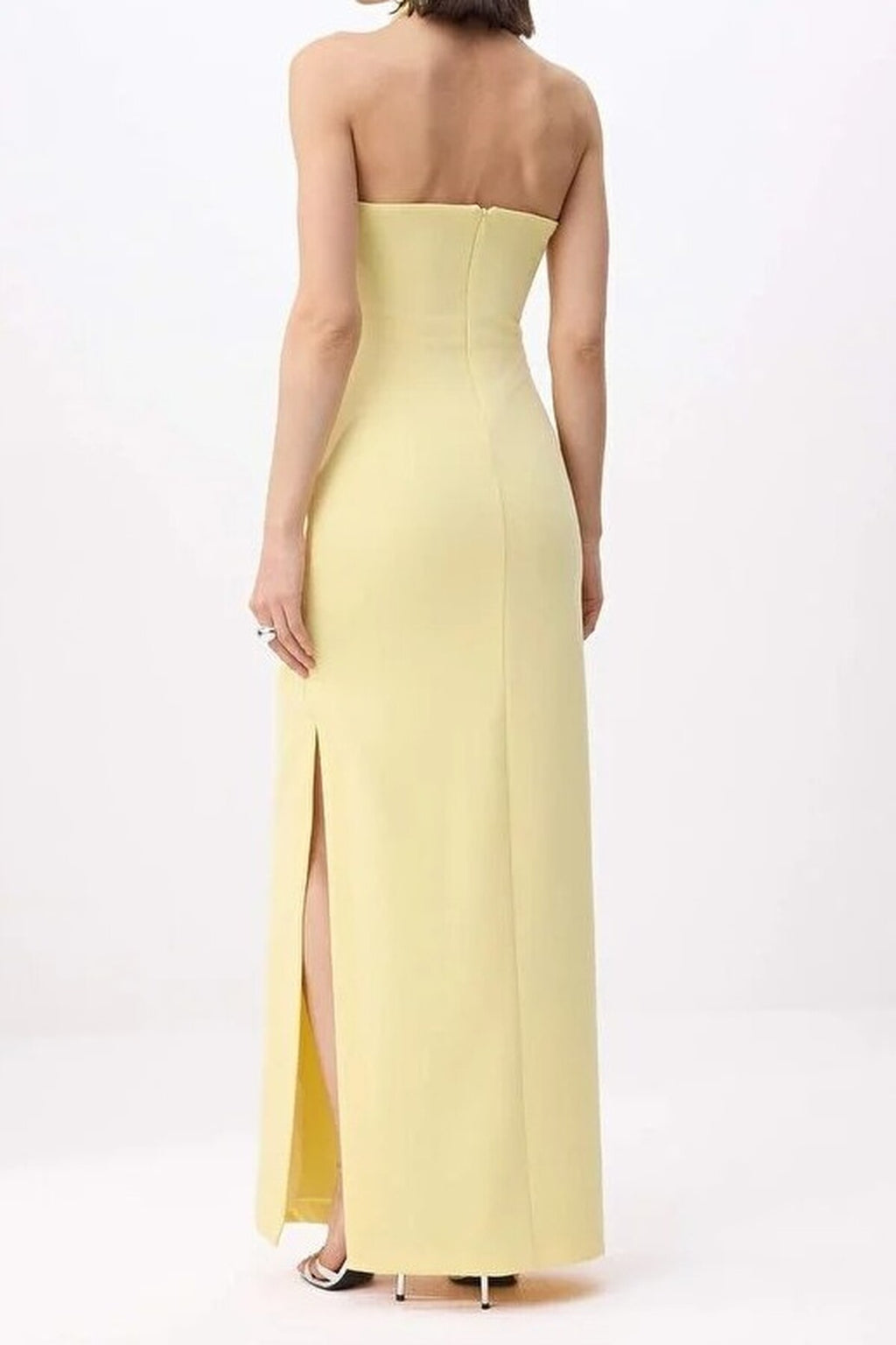 V-Neck Woven Maxi Dress