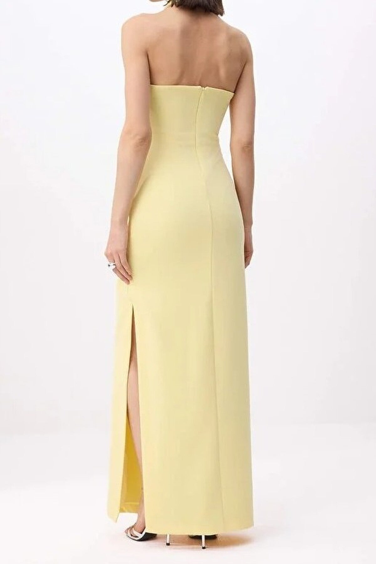 V-Neck Woven Maxi Dress