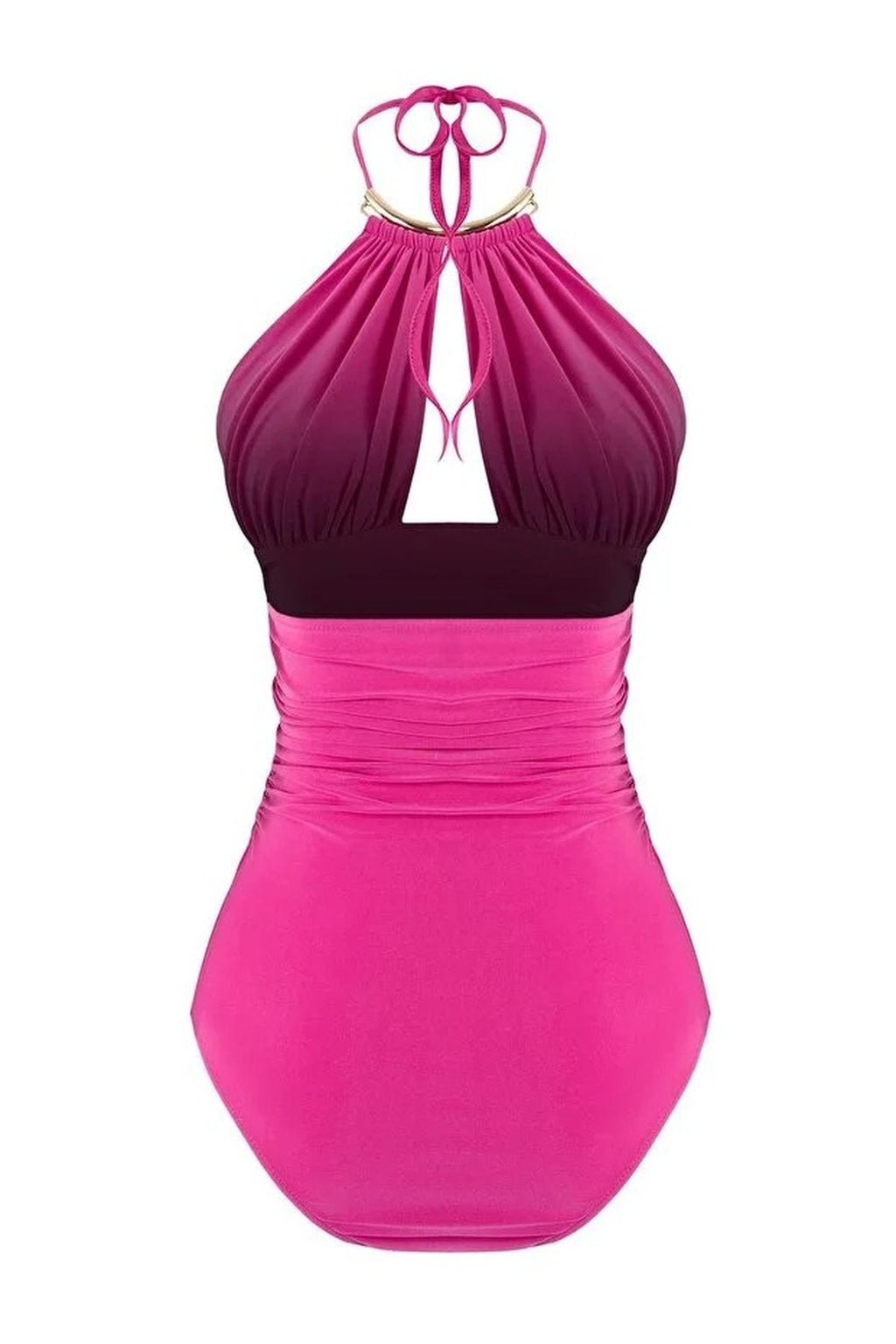 Accessory Detail Ruched Party Bodysuit