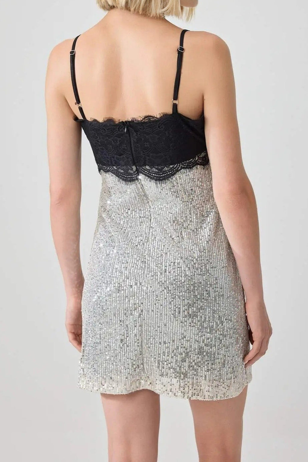 V Neck Sleeveless Bodycon Mini Dress