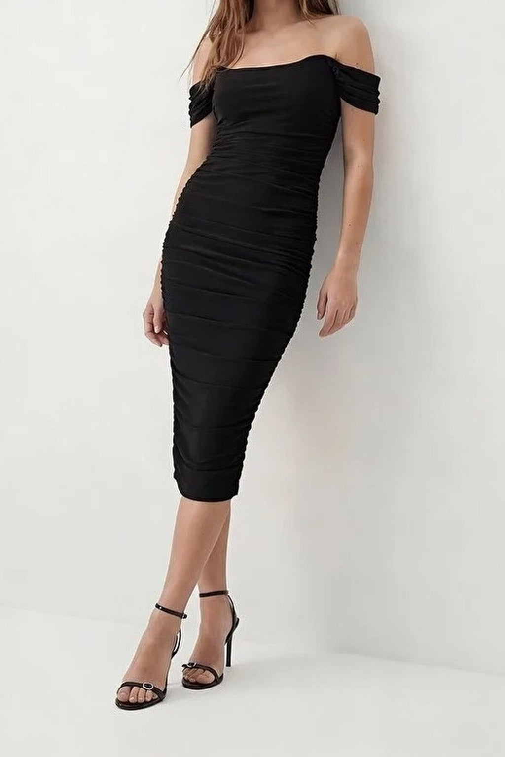 Plain Woven Mini Unlined Party Dress