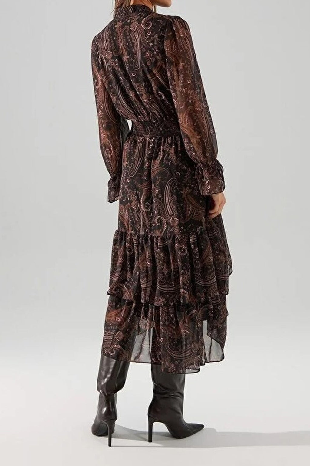 Halter Neck Chiffon Woven Dress