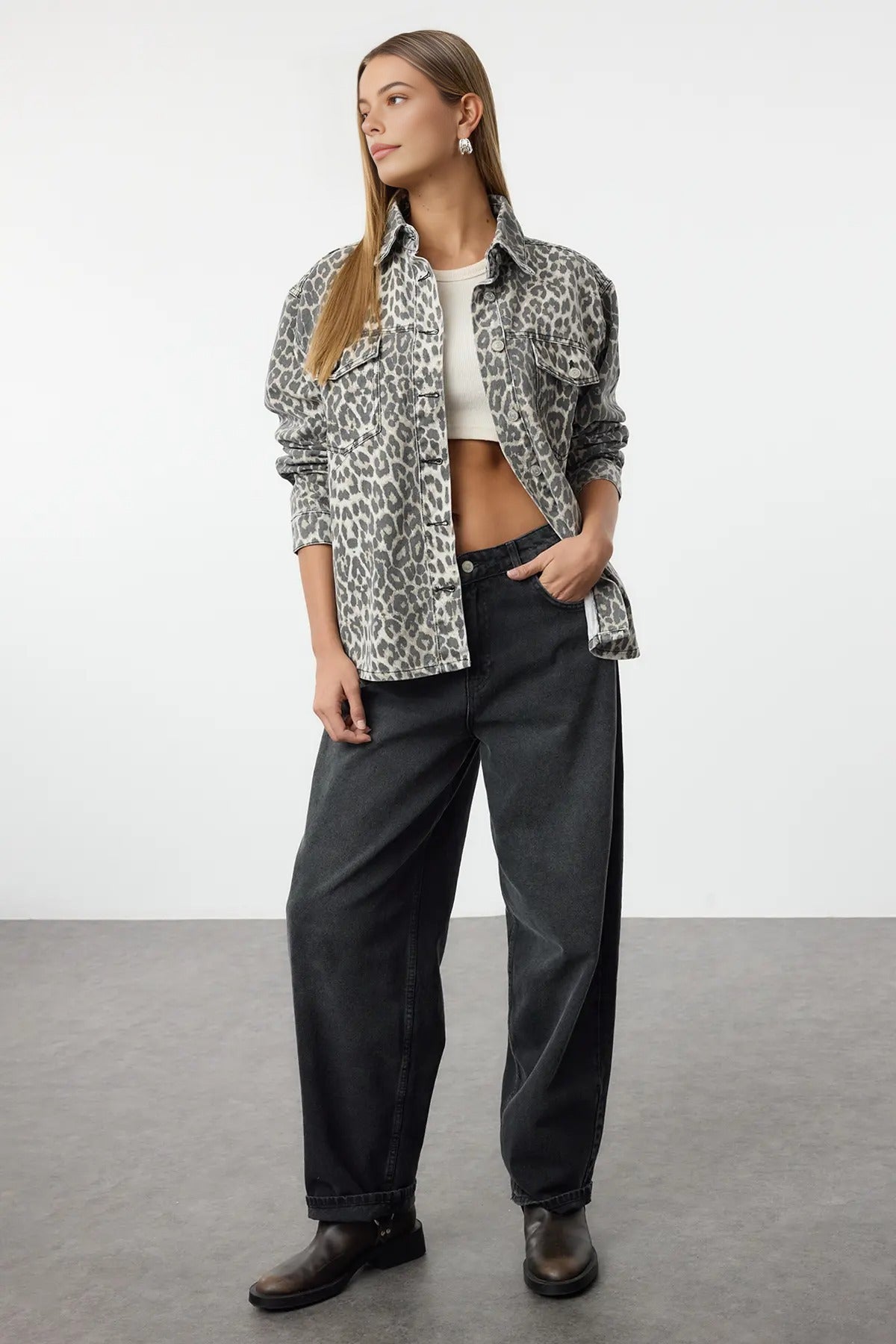 Leopard Print Jacket