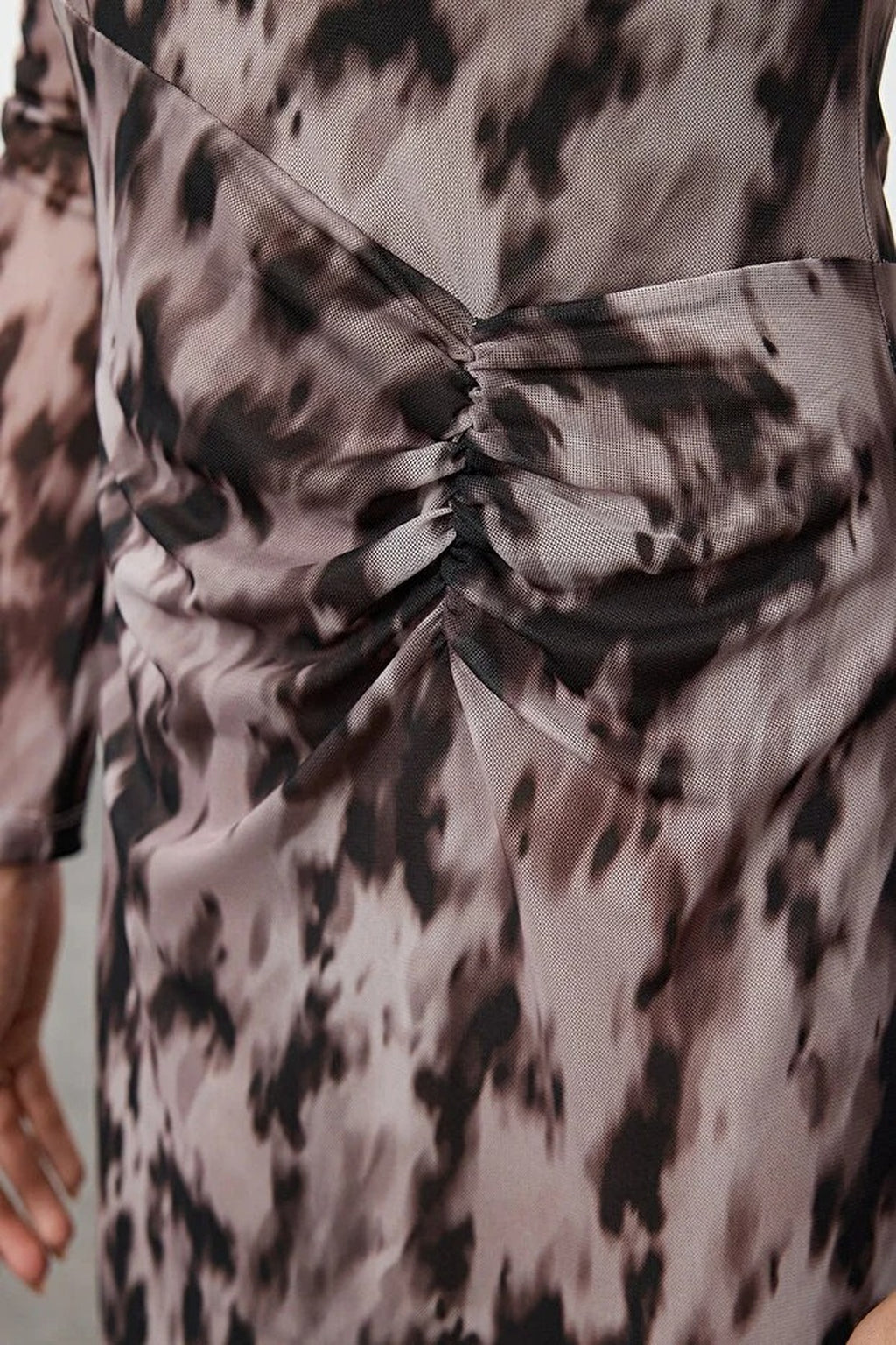 Draped Maxi Knit Dress