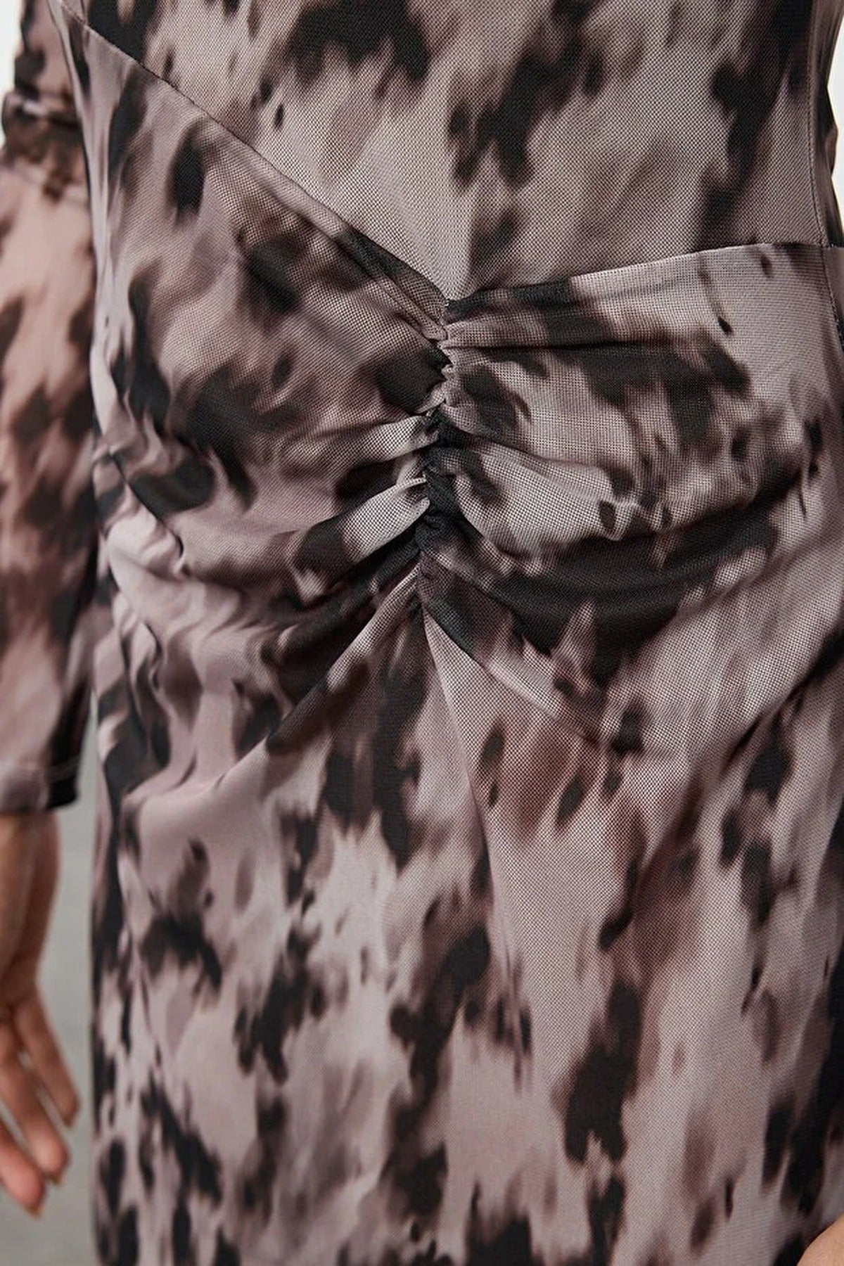 Draped Maxi Knit Dress