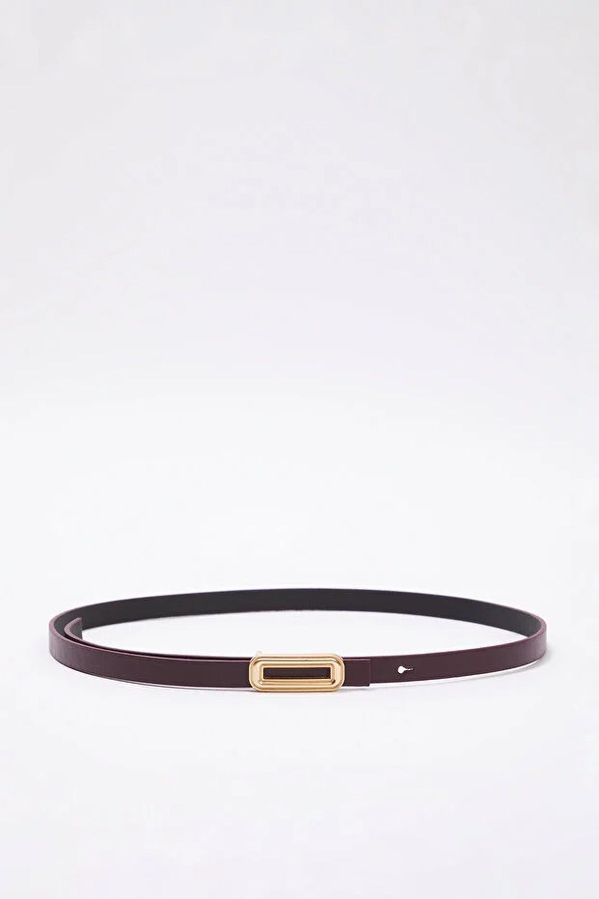 Double Pack Rectangular Buckle Women's Belt