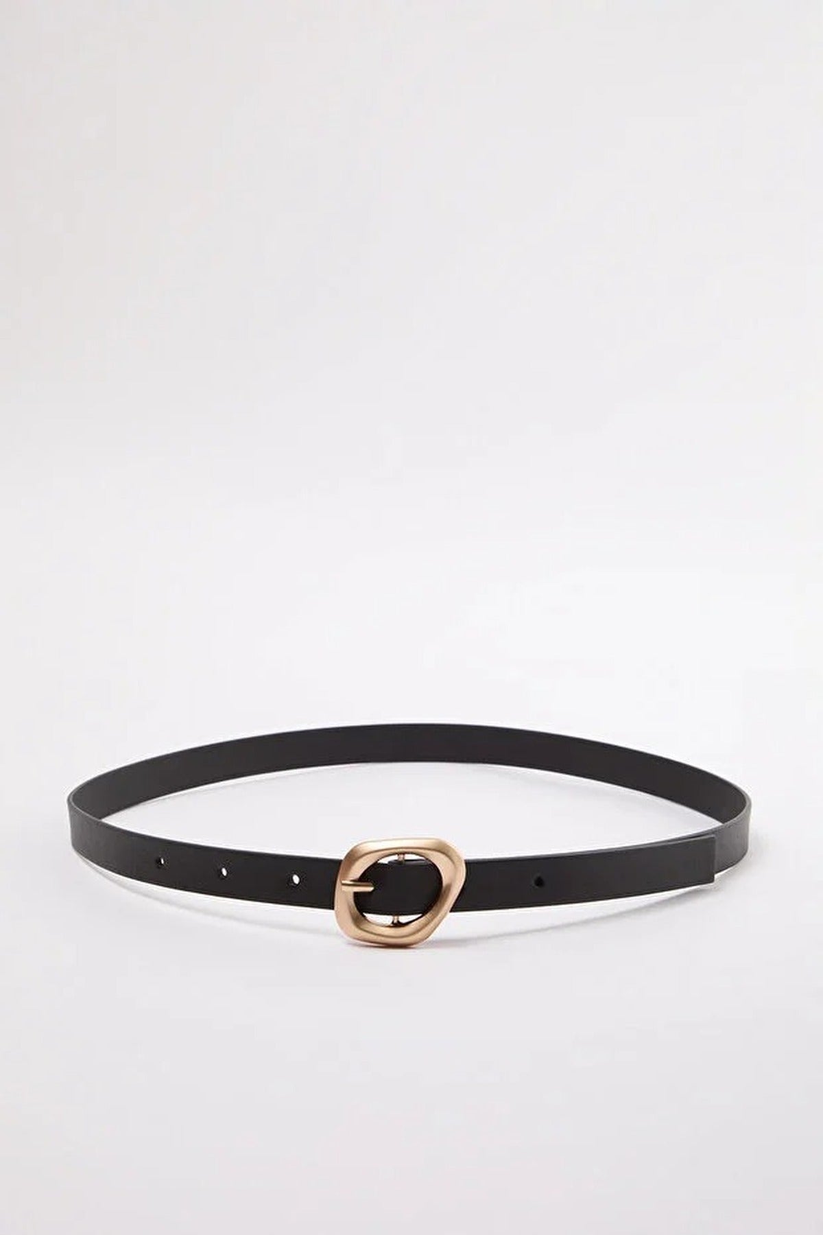 Double Pack Asymmetric Buckle Women's Belt