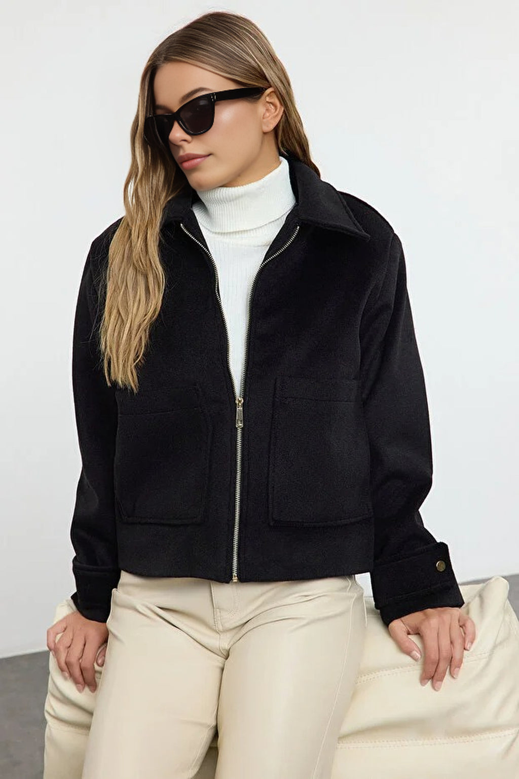 Cashmere Slim Jacket Coat