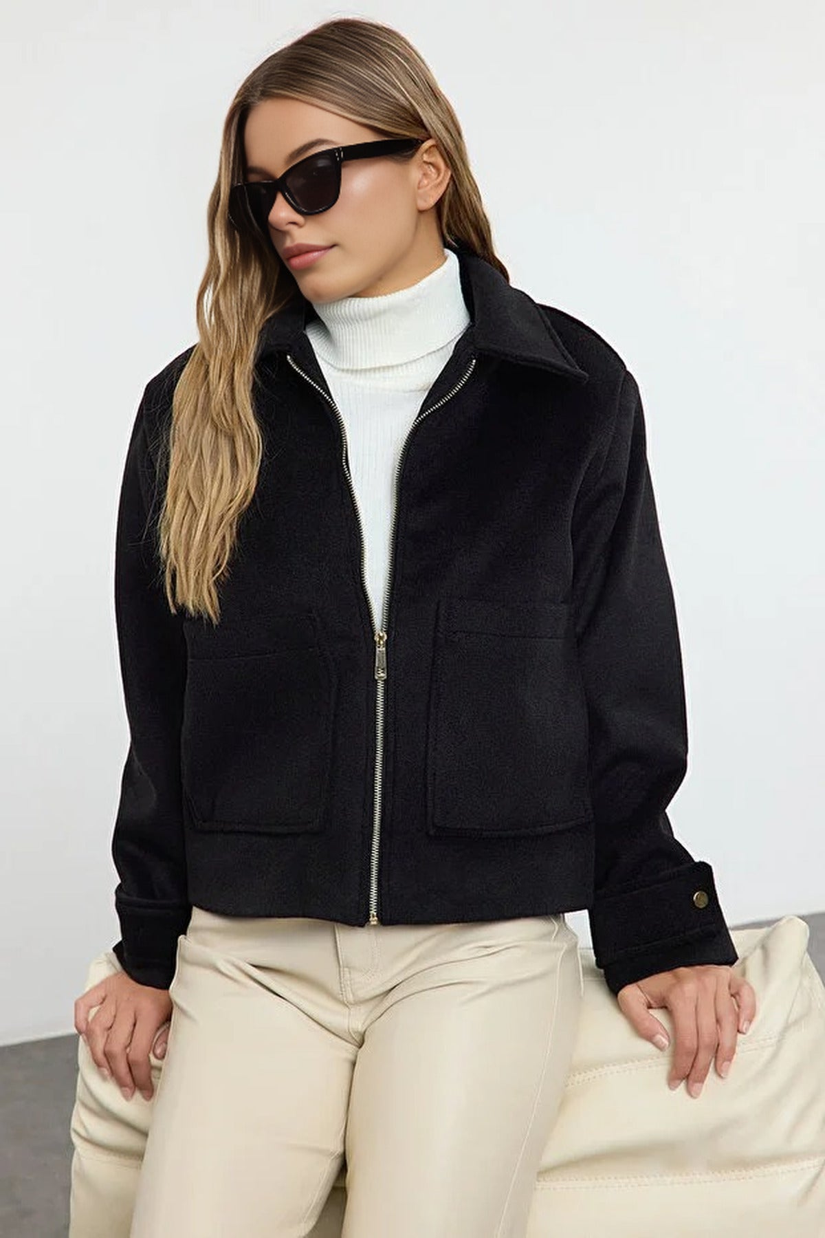 Cashmere Slim Jacket Coat