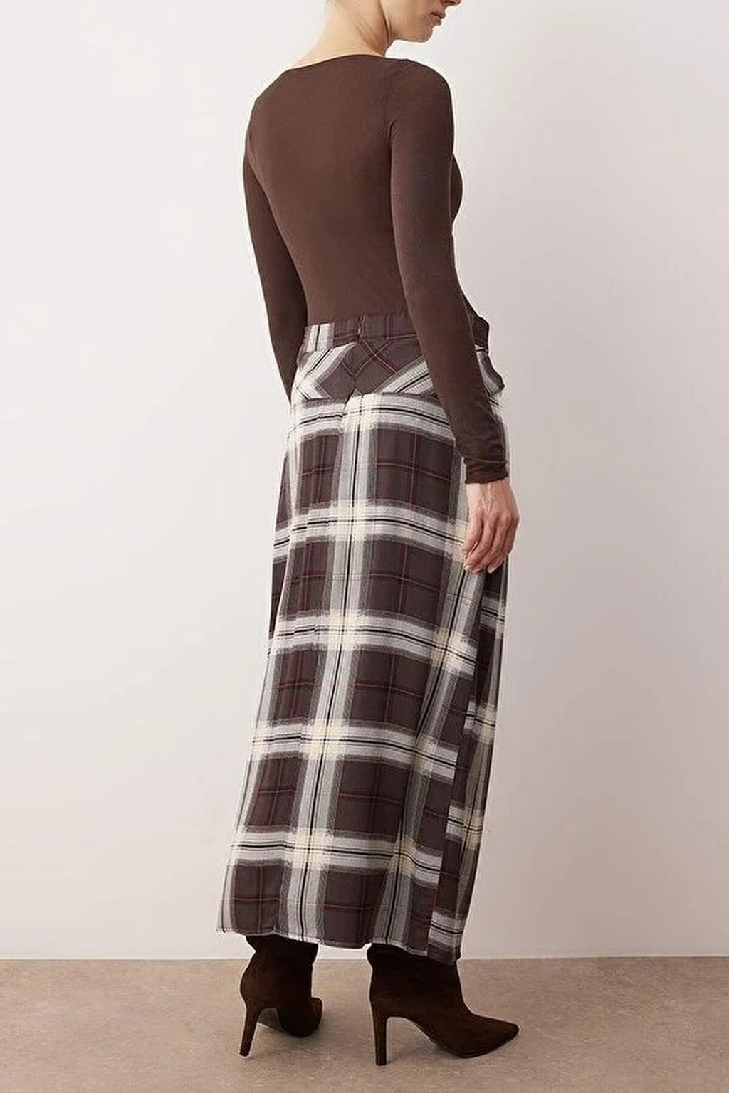 Long Maxi Skirt with Waist Detail