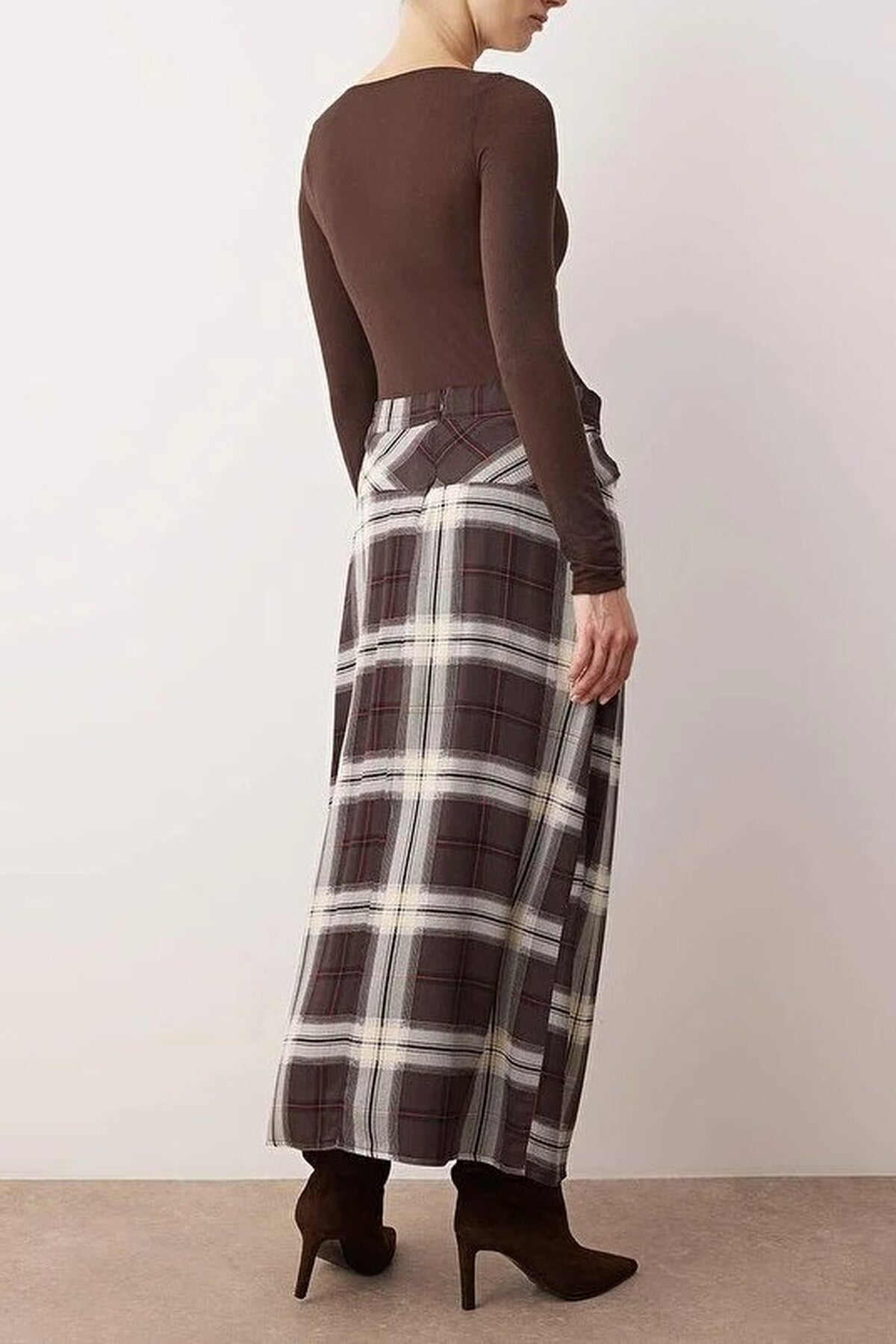 Long Maxi Skirt with Waist Detail