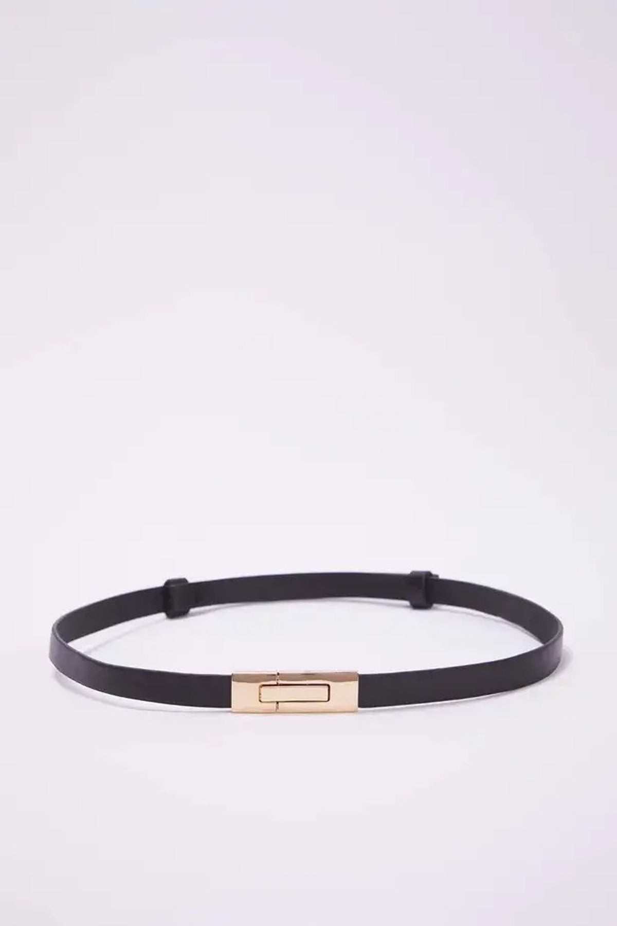 Double Pack Rectangular Buckle Women's Belt