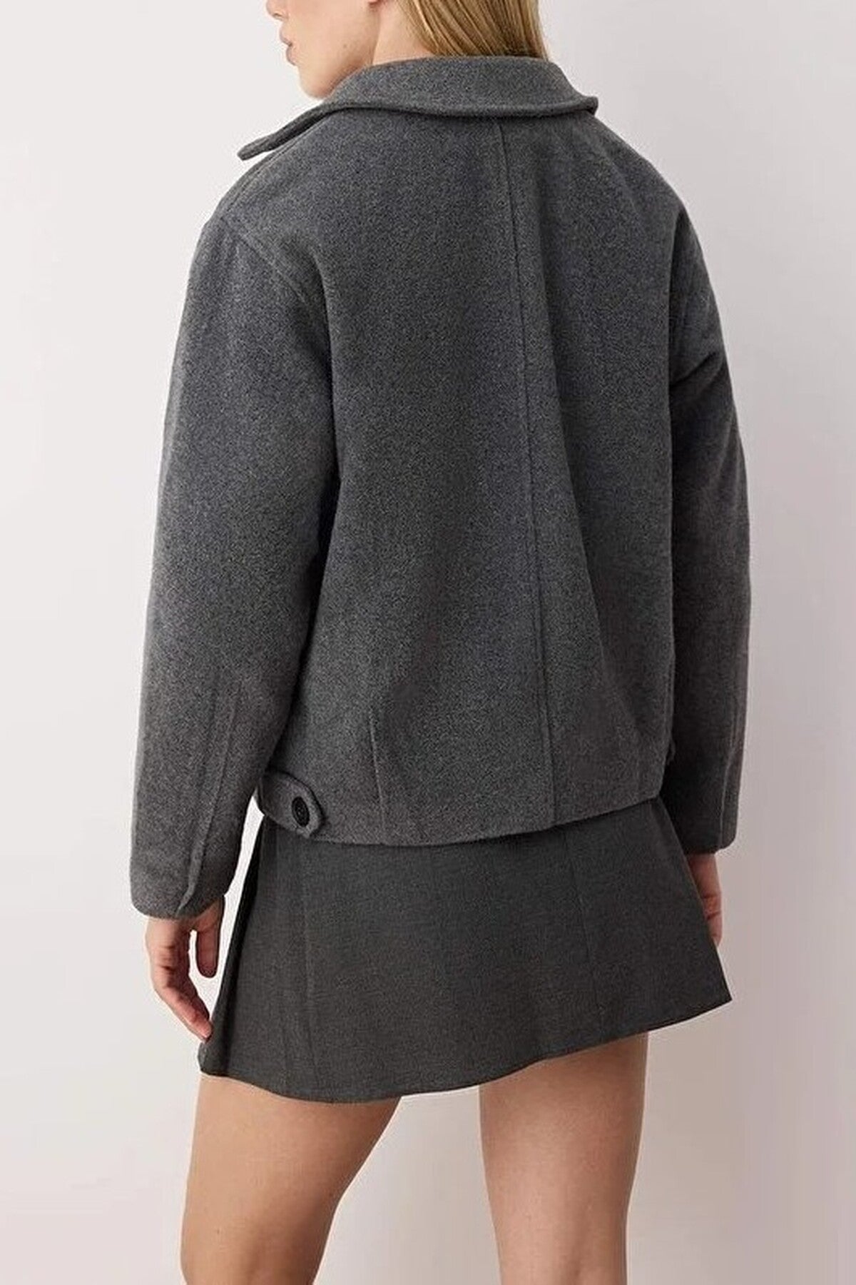 Regular Fit Cashmere Slim Jacket Coat