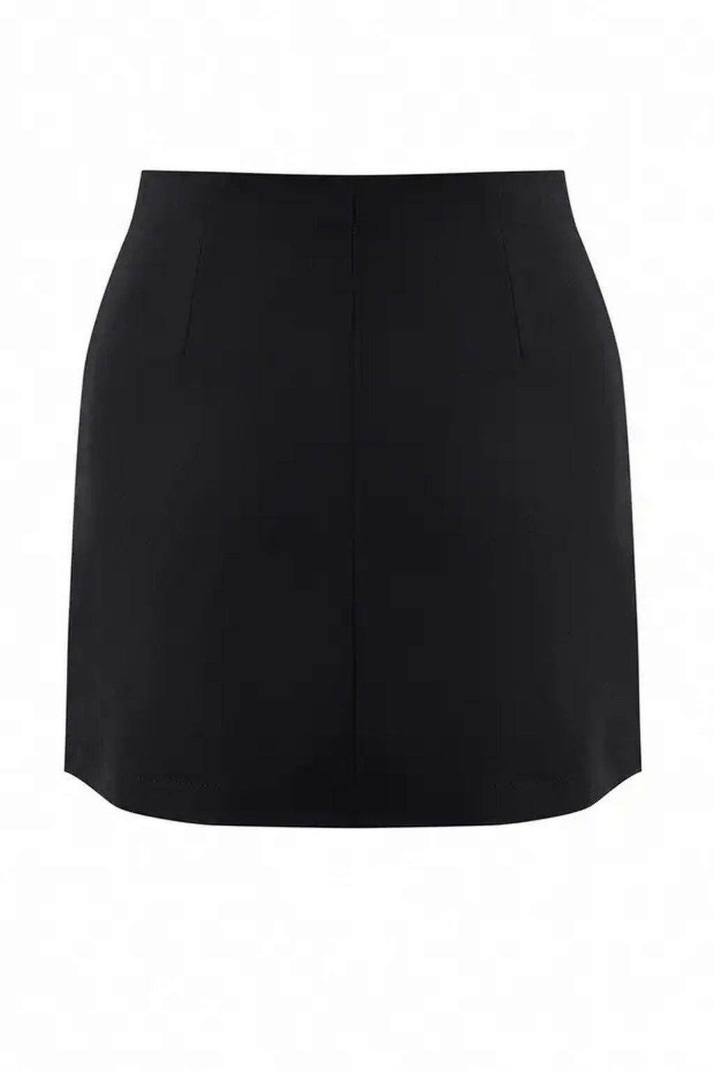 Thin Belt Detail Mini Short Skirt