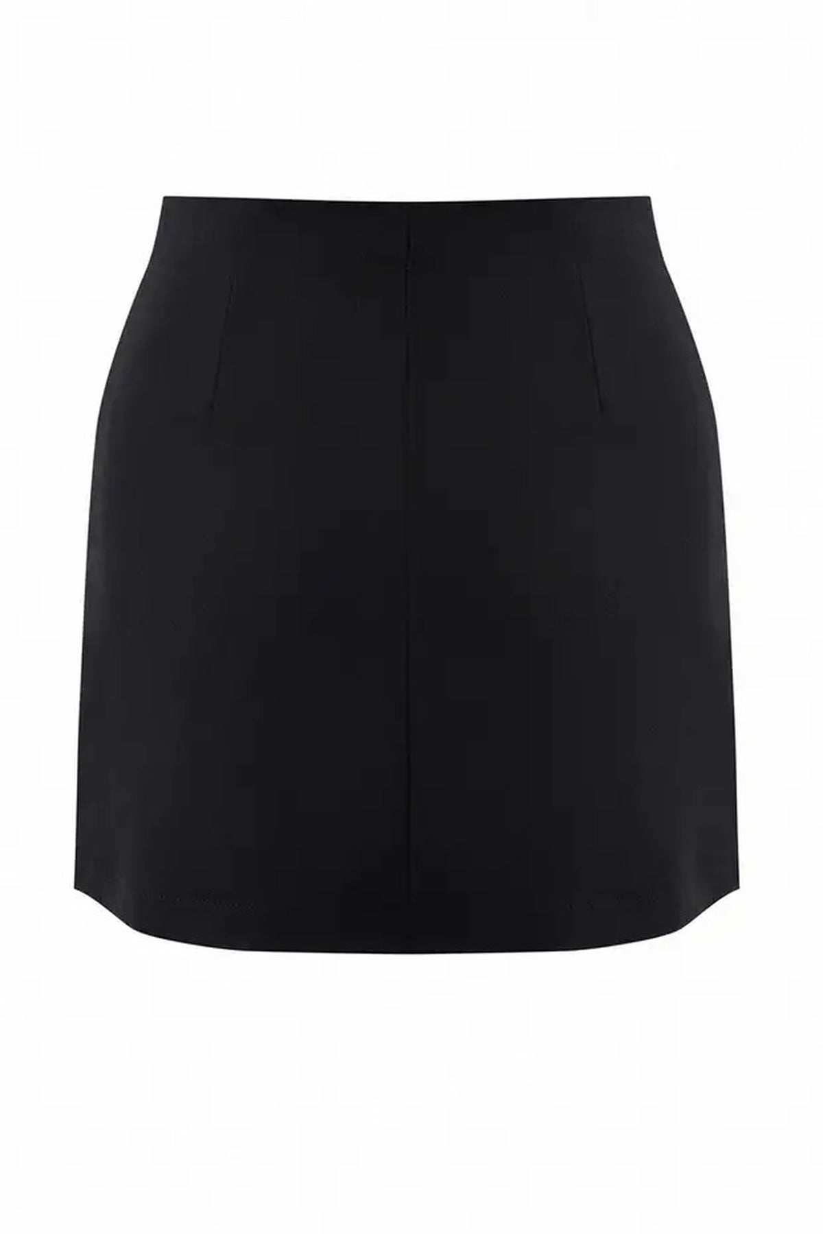 Thin Belt Detail Mini Short Skirt