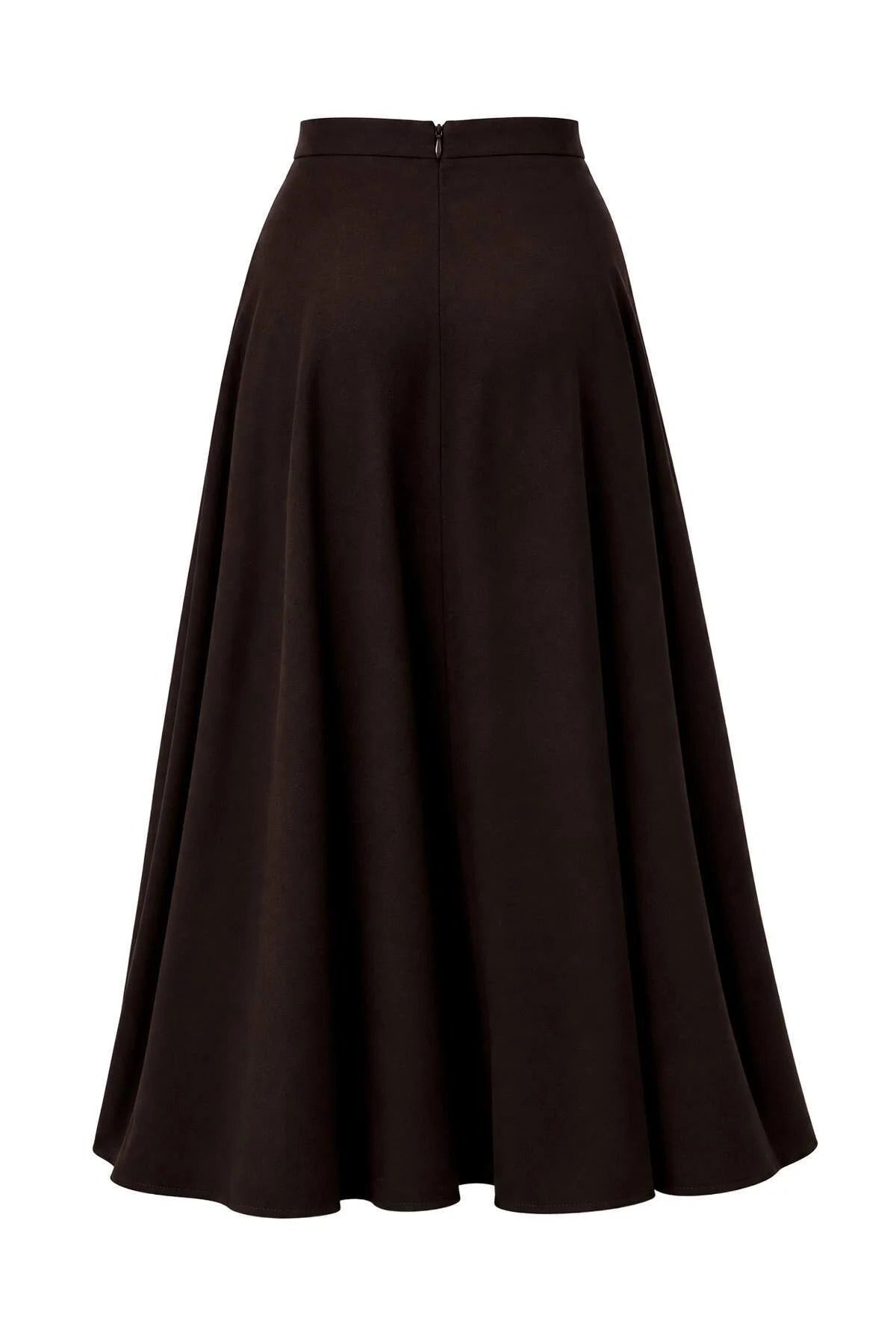 Frill Midi Skirt