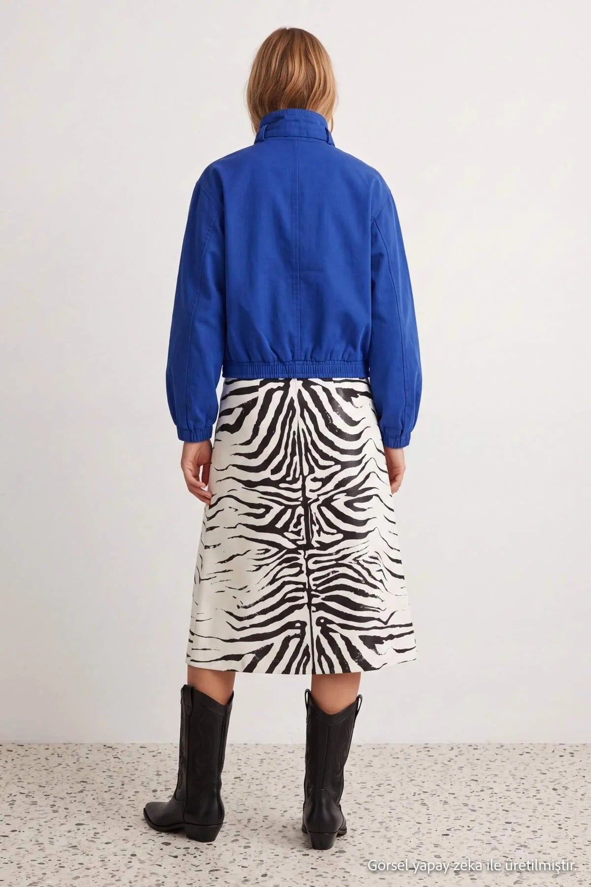 Midi Satin Skirt