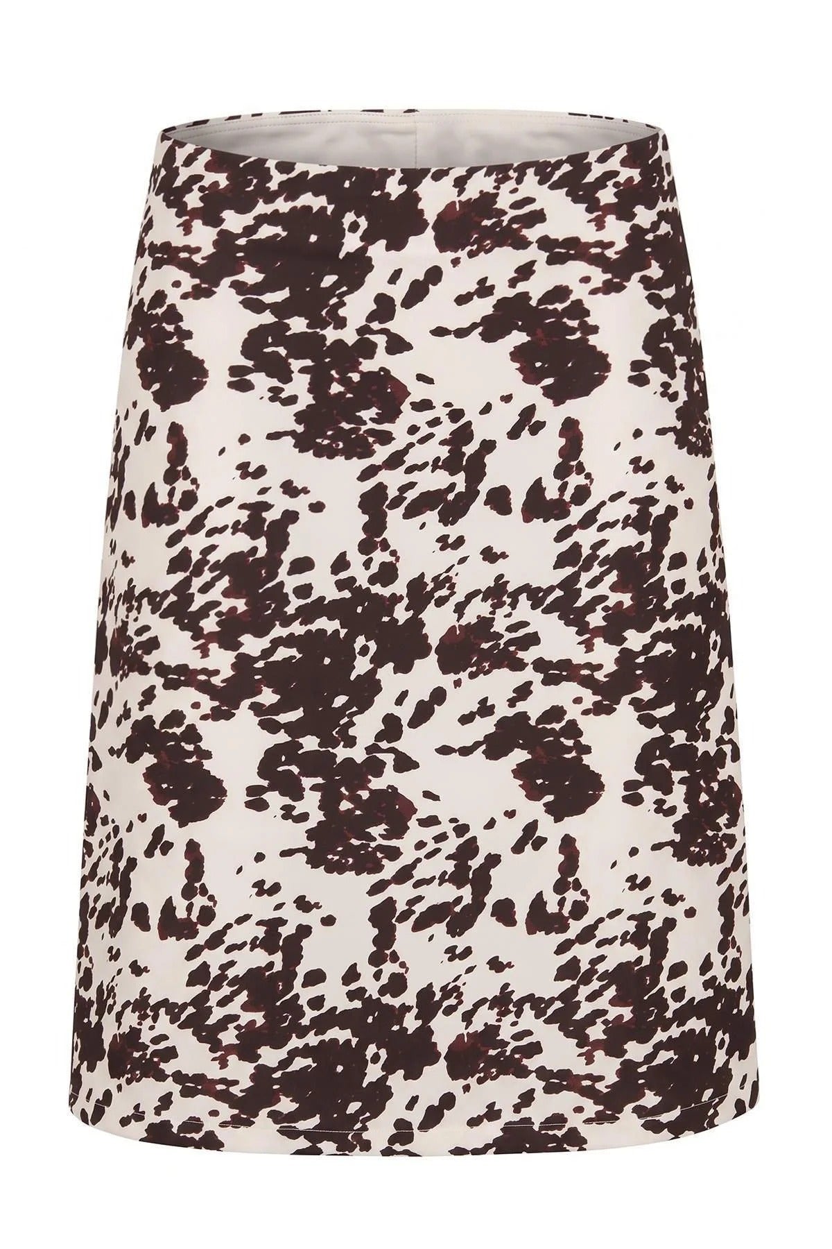 Midi Satin Skirt