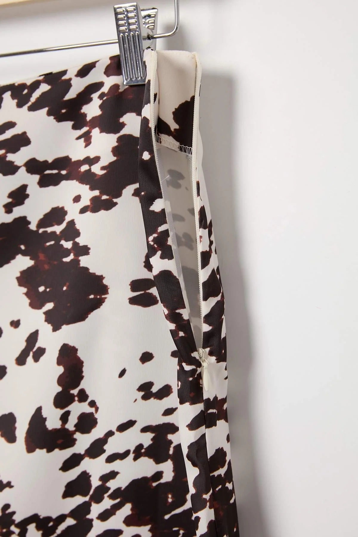 Midi Satin Skirt
