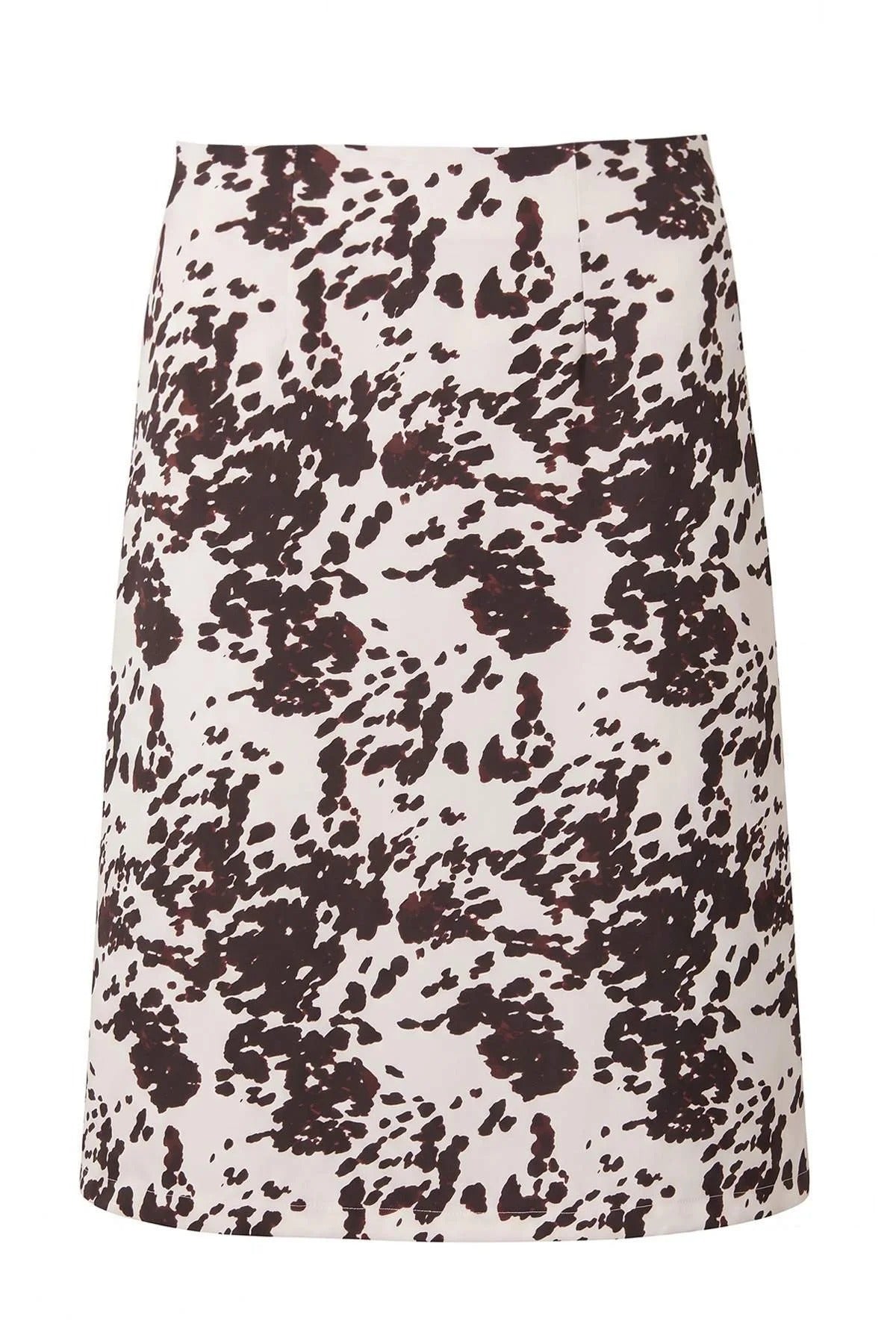 Midi Satin Skirt