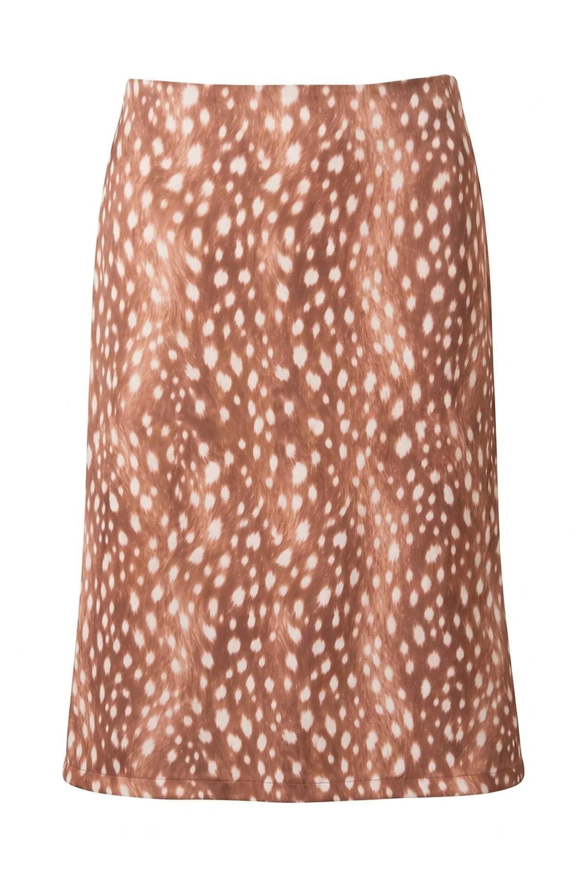 Midi Satin Skirt