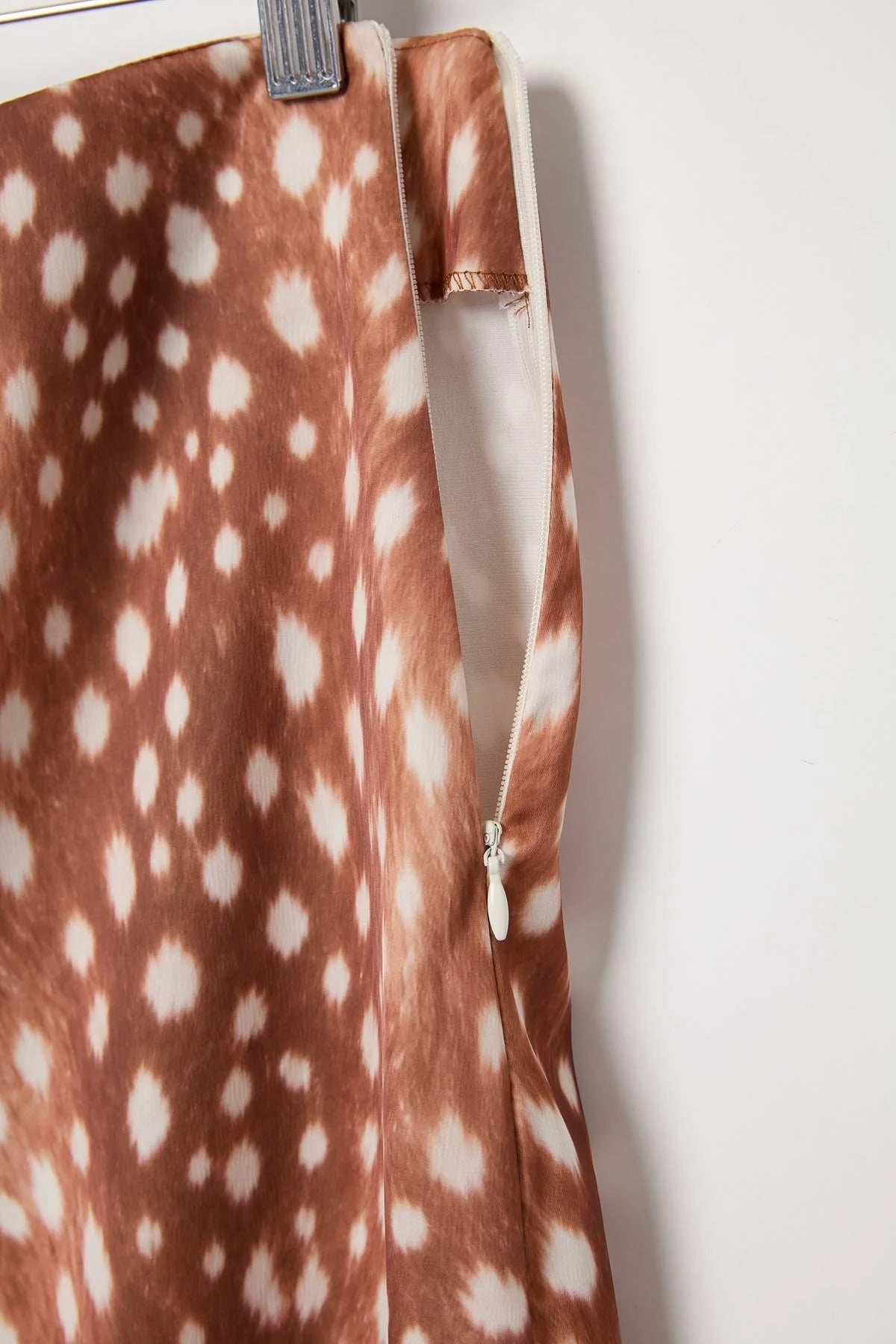 Midi Satin Skirt