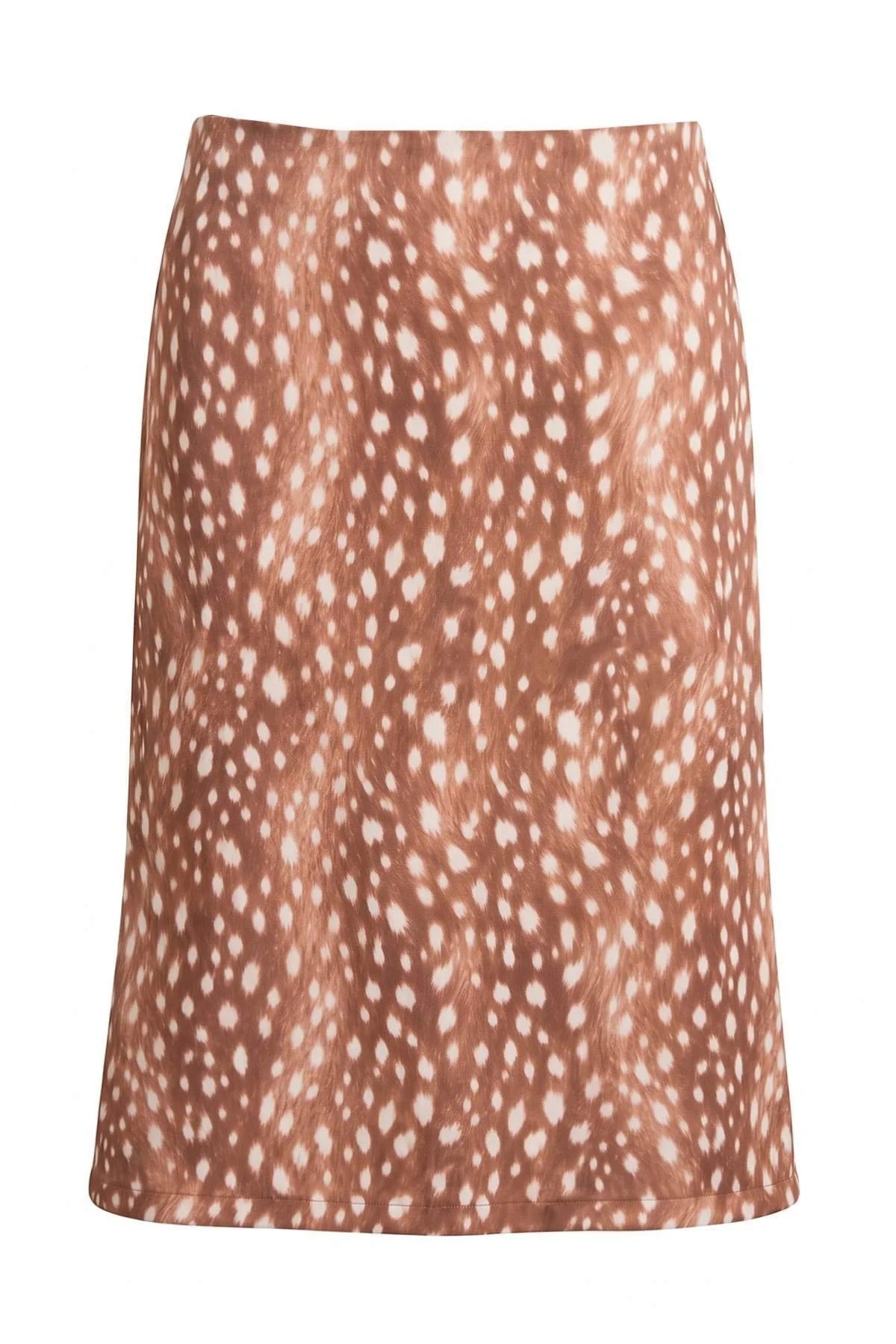 Midi Satin Skirt
